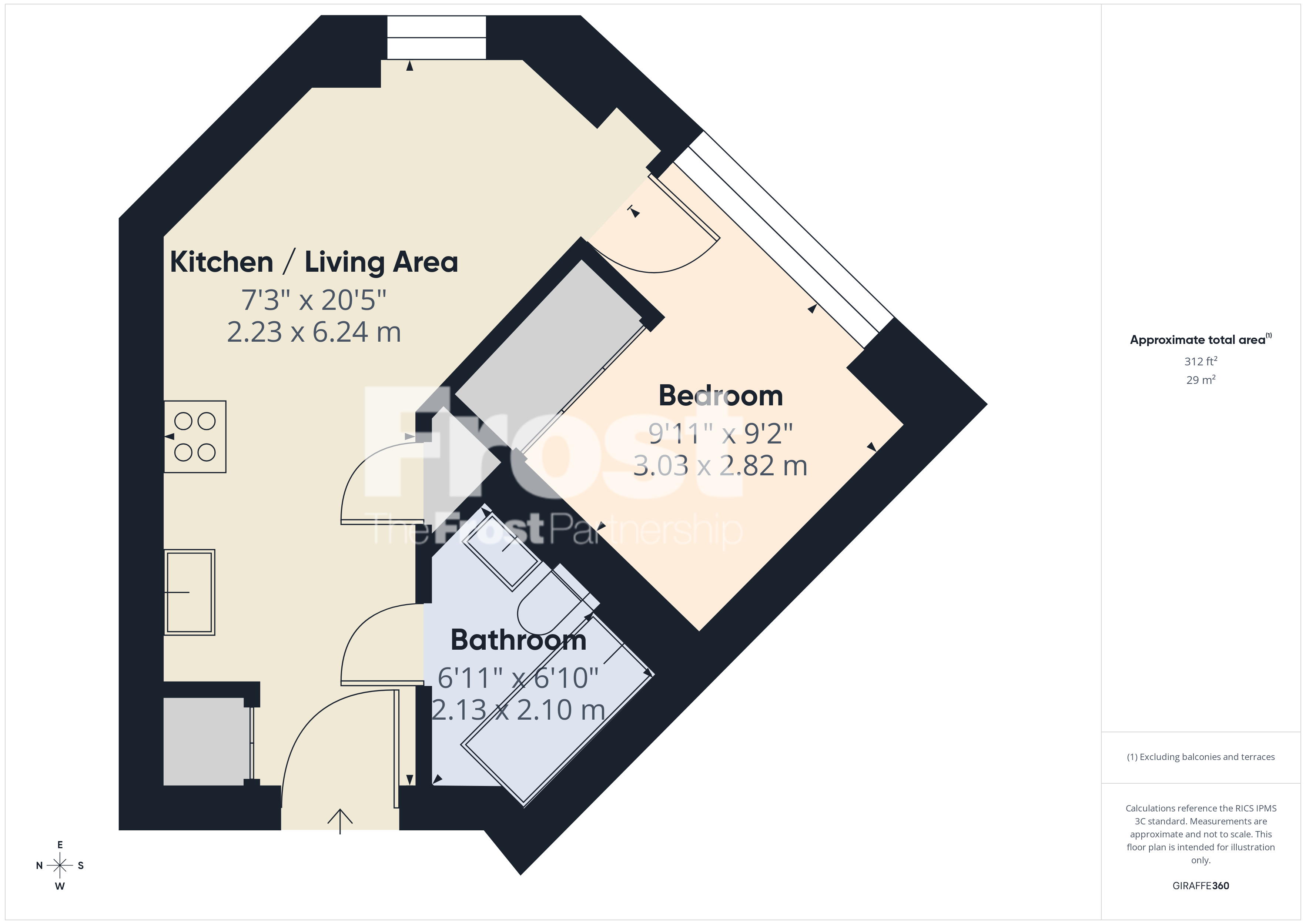 69 Verona Apartments, 50, Wellington Street, Slough floorplan
