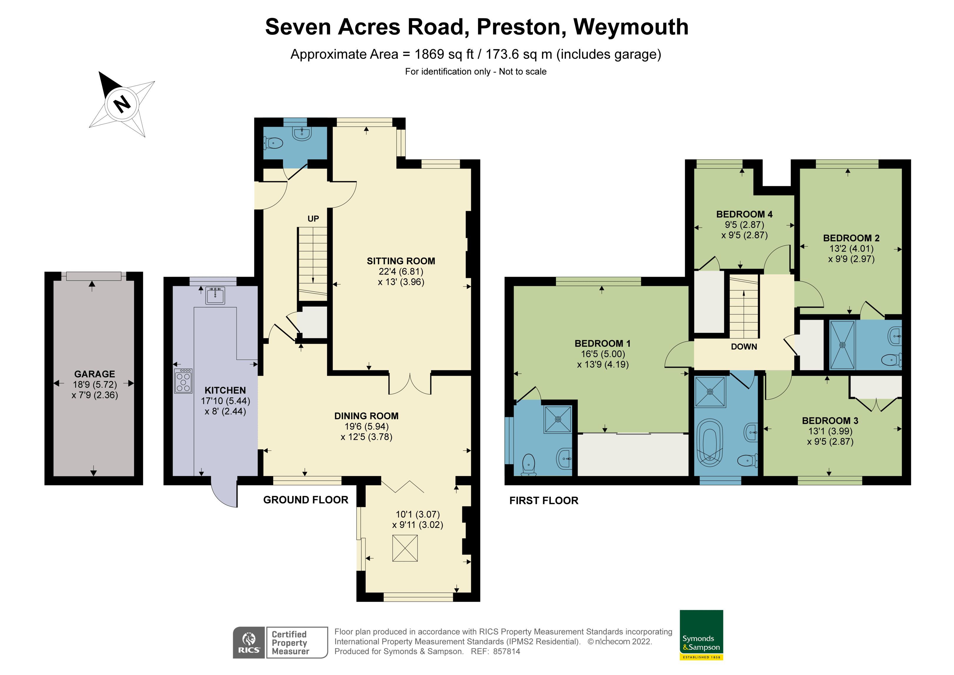 Seven Acres Road, Preston, Weymouth, Dorset DT3, 4 bedroom detached