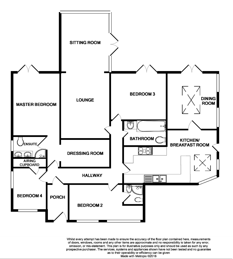 4 Bedrooms Detached bungalow for sale in Peakes Close, Tiptree, Colchester CO5