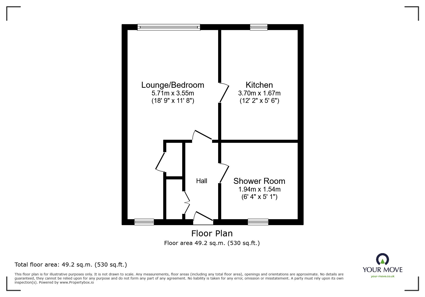 6 Barnet Court,, Melbourne Avenue, Kent floorplan
