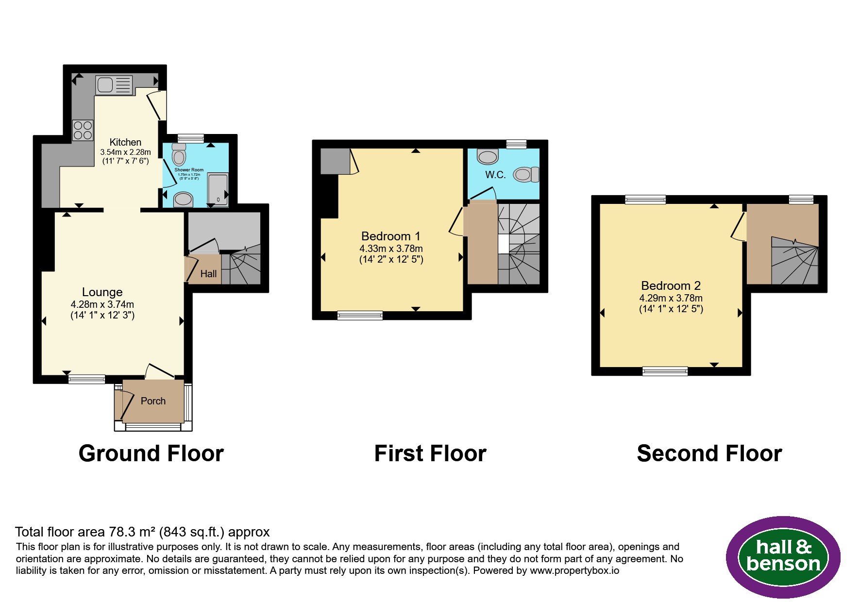 4, Chevin Alley, Belper floorplan
