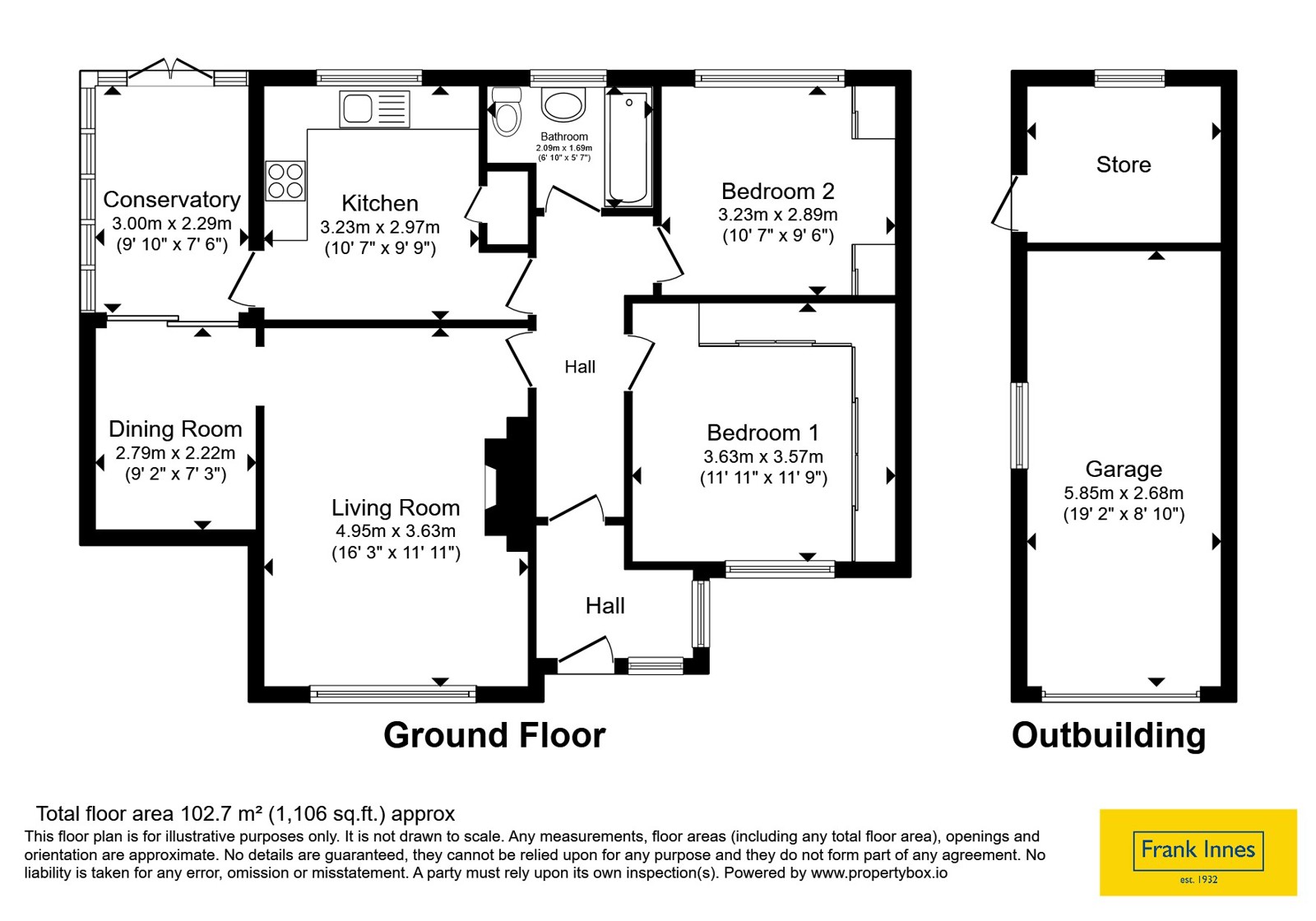 28, Woodbrook Road, Leicestershire floorplan