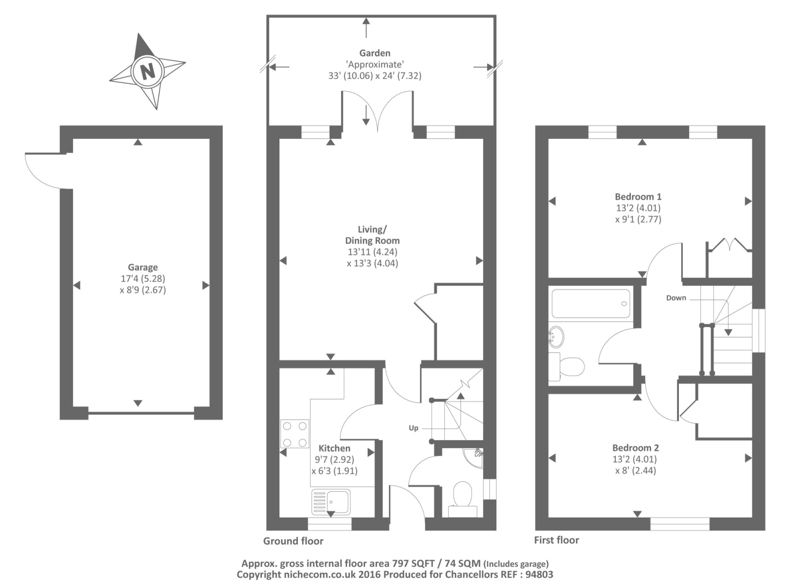 2 bed end terrace house for sale in Boundary Way, Carterton OX18 Zoopla