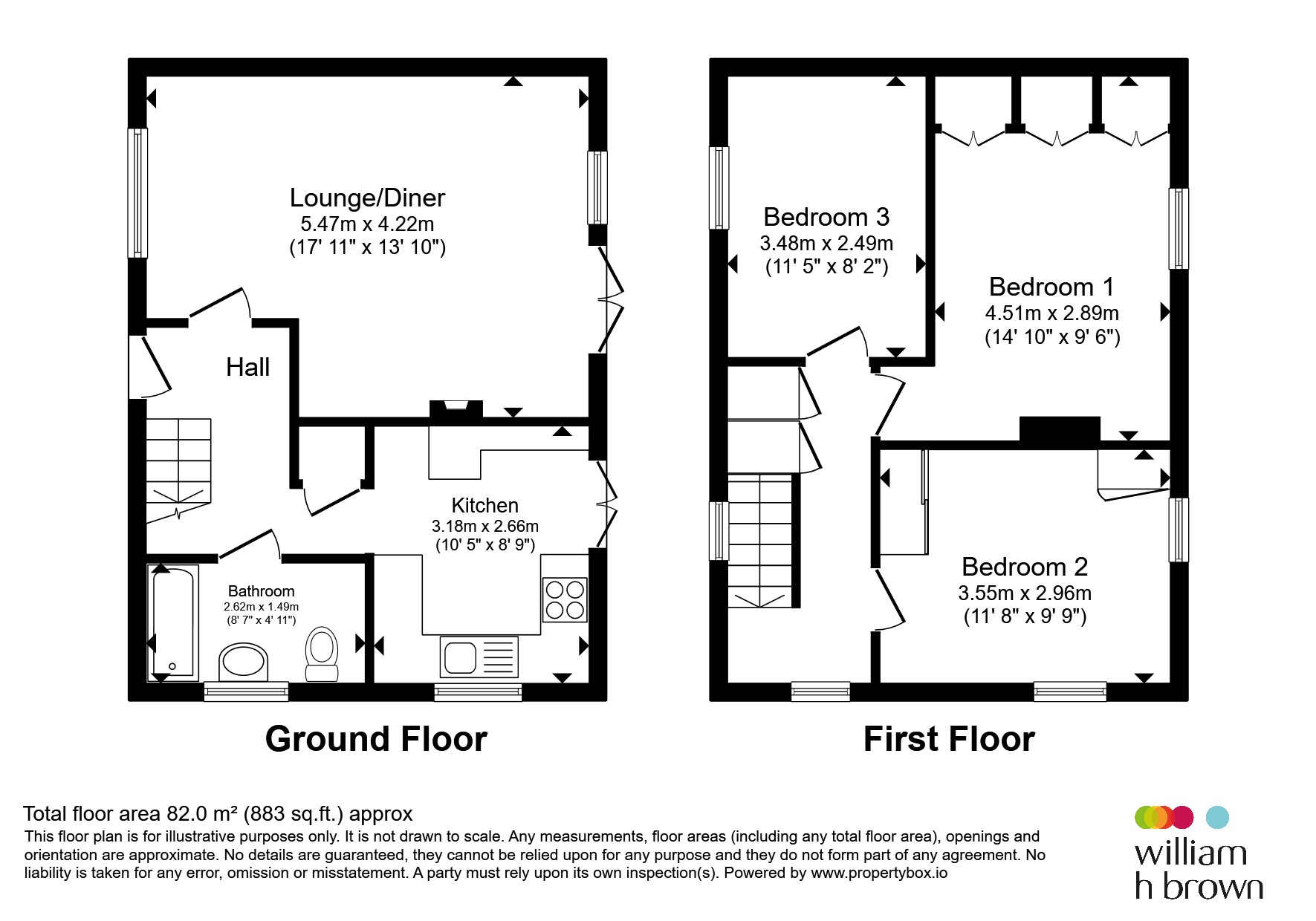 38, Upperfield Road, Welwyn Garden City floorplan