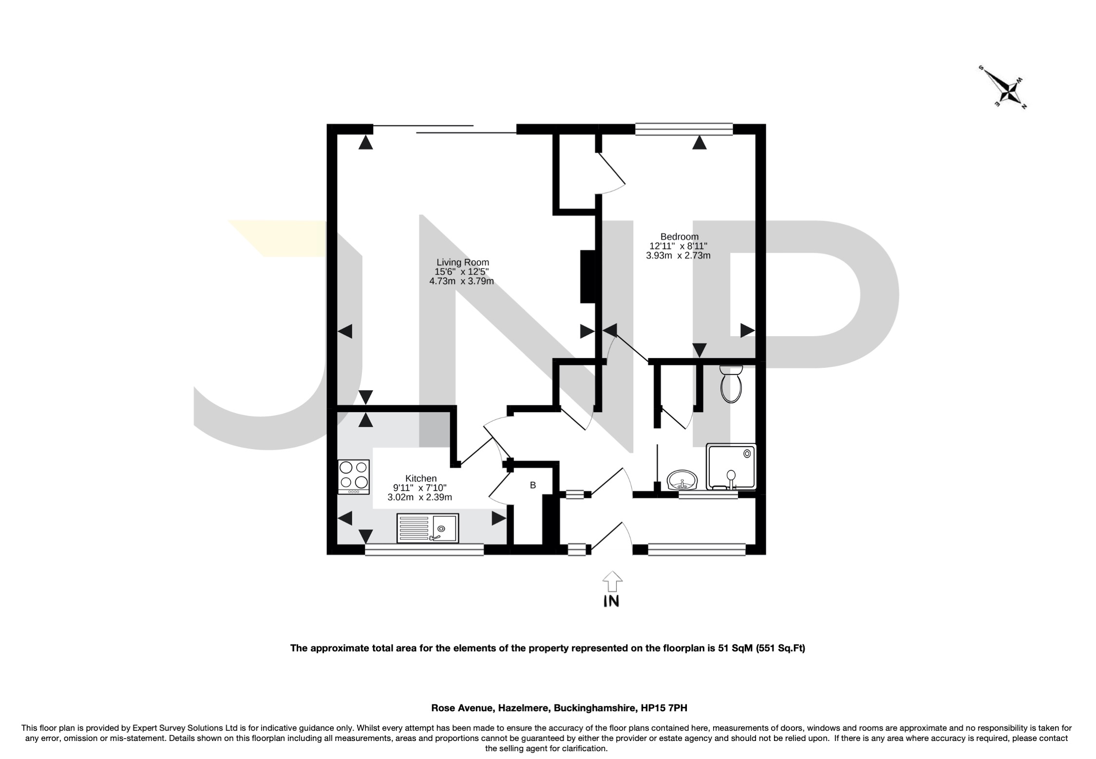 35, Rose Avenue, High Wycombe floorplan