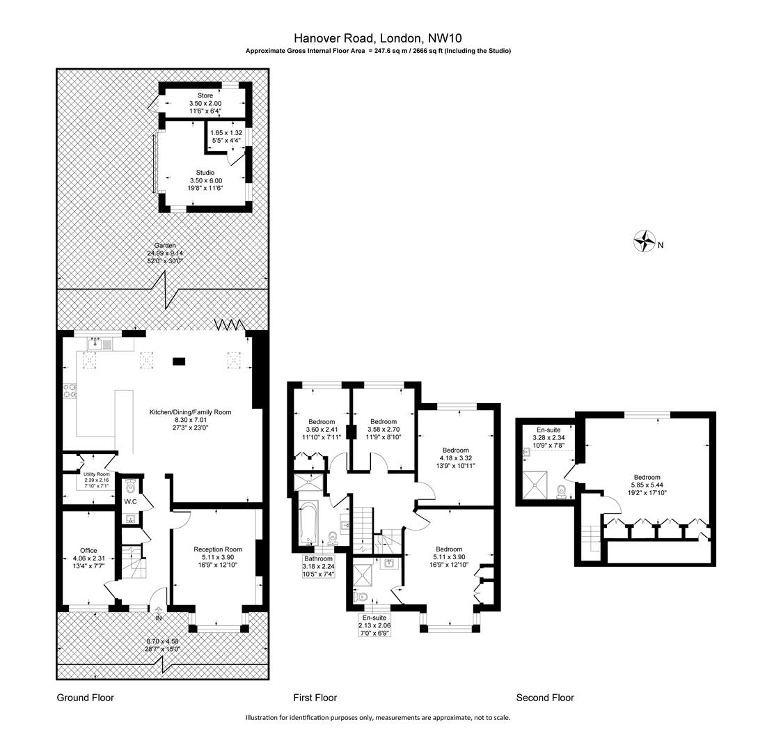 147, Hanover Road, London floorplan