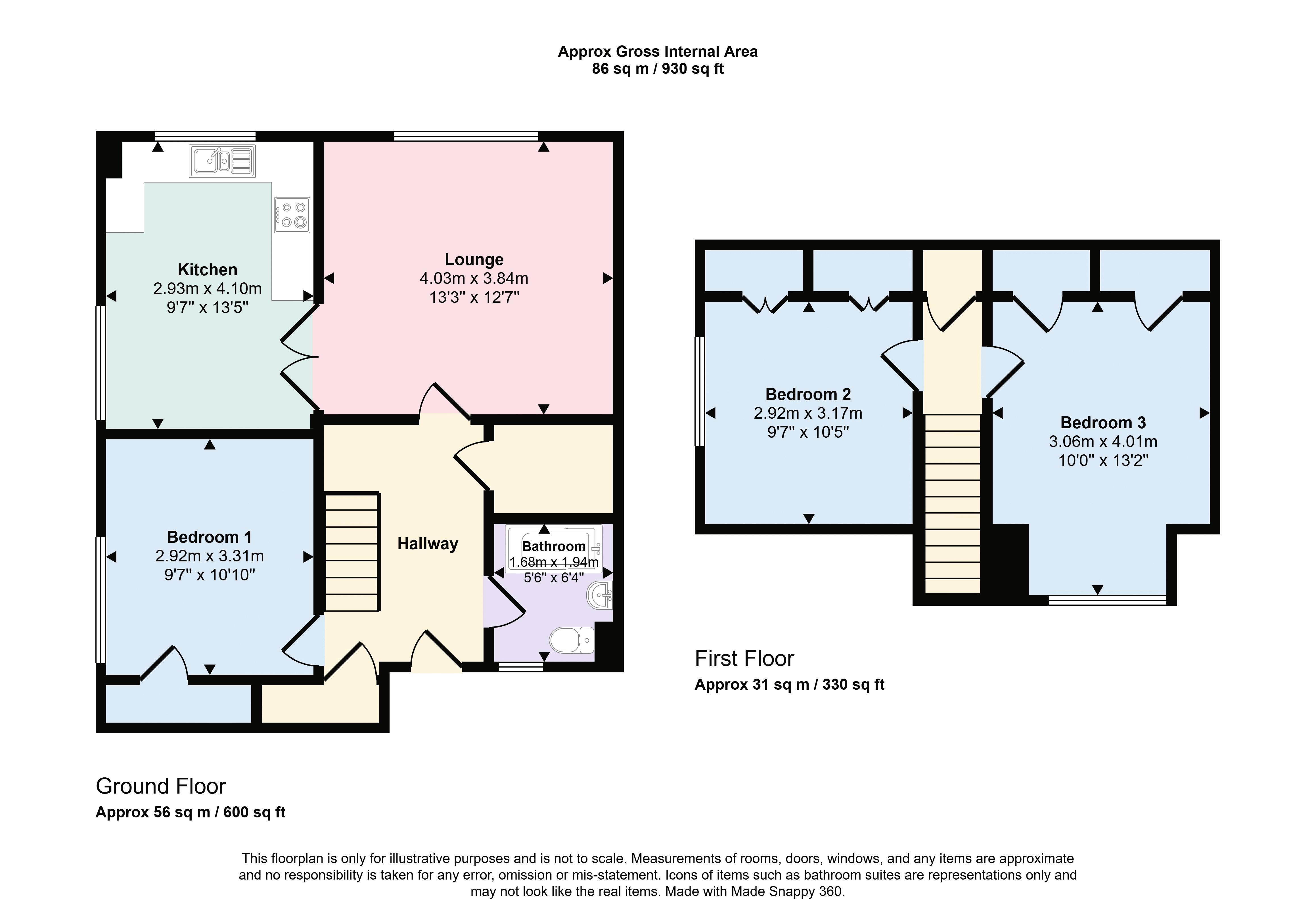 100, Braehead, Alexandria floorplan