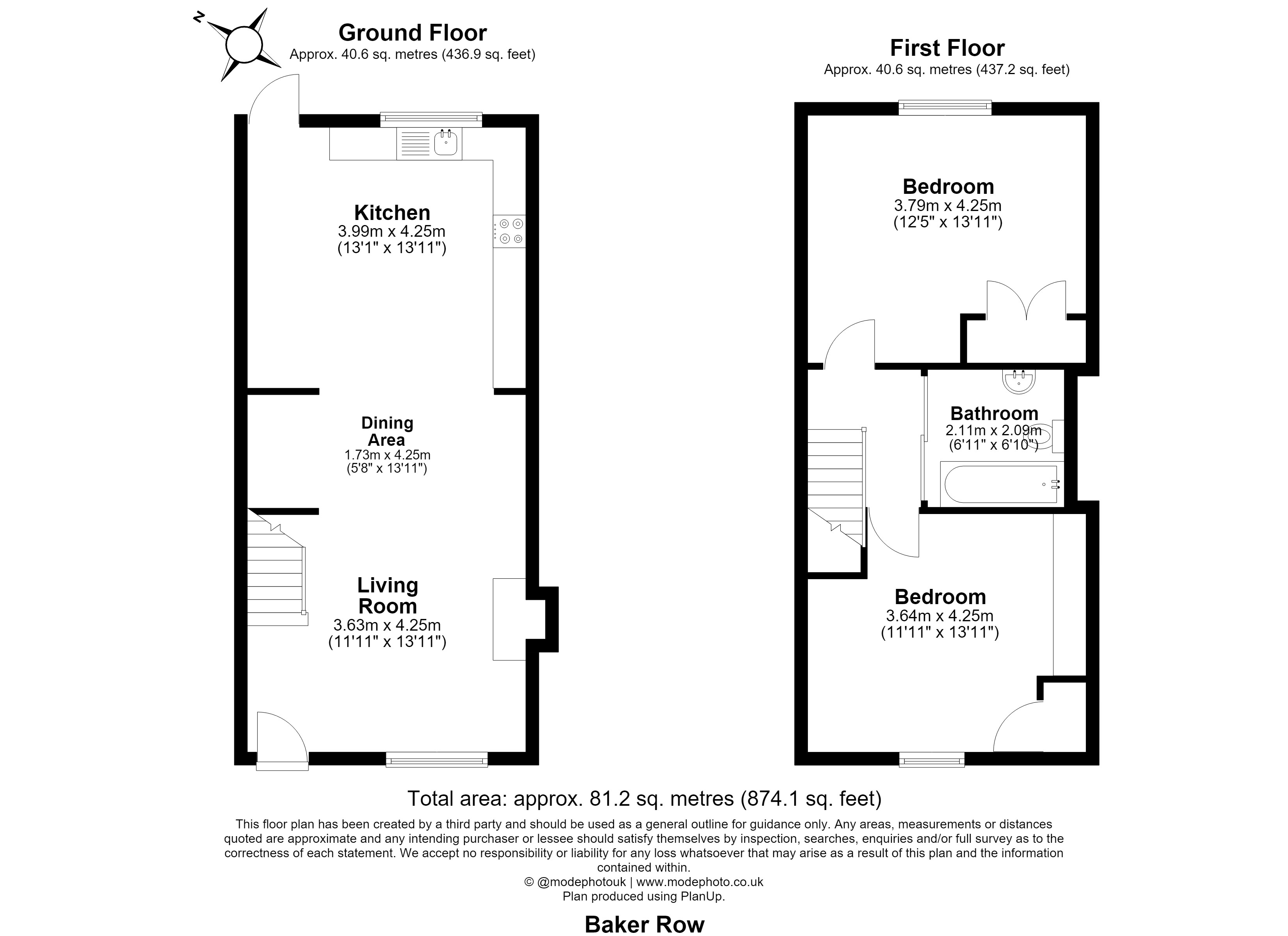 4, Bakers Row, Newmarket floorplan