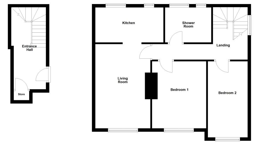 51, Elsdon Drive, Ashington floorplan