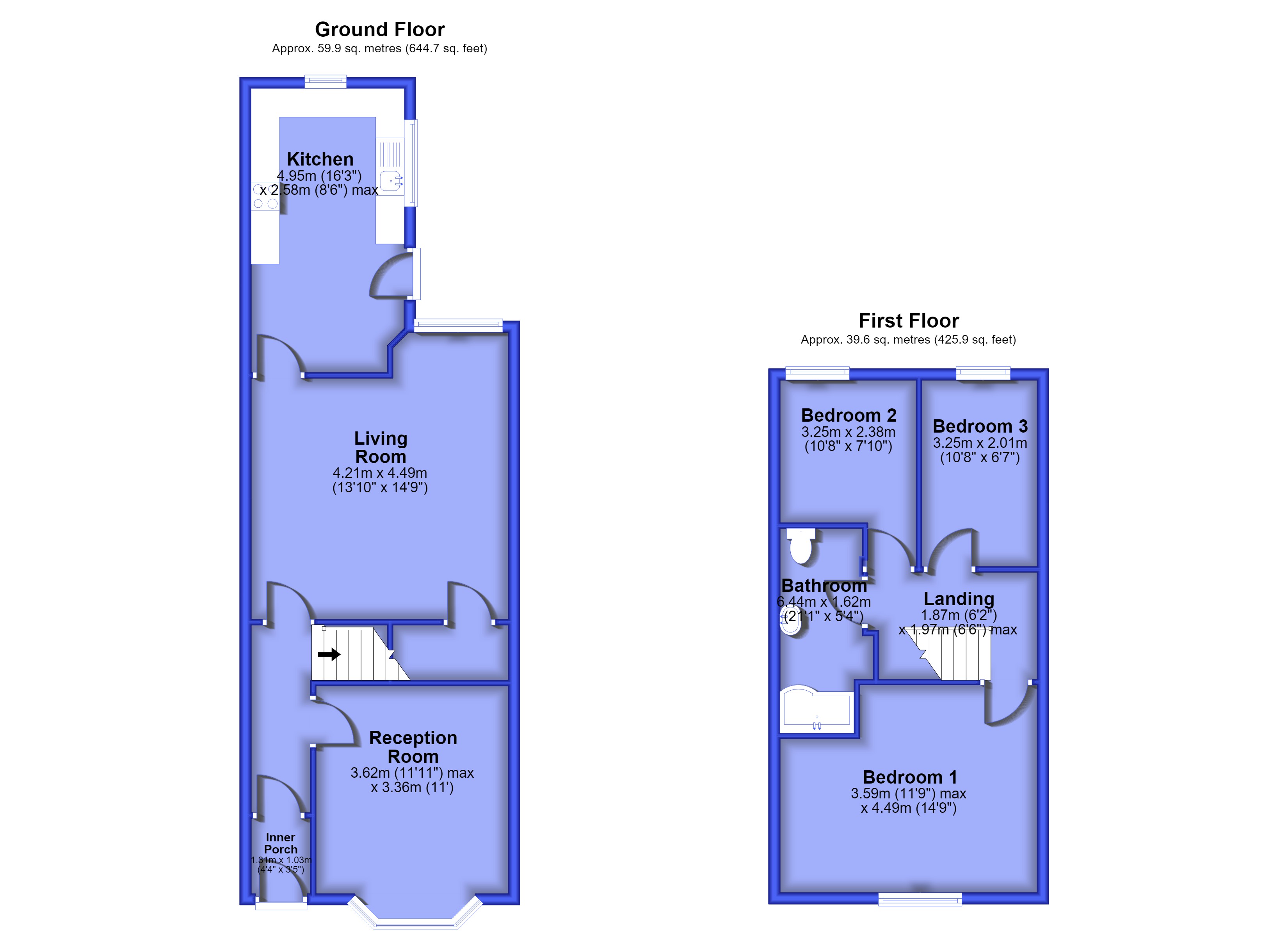 4, Harcourt Road, Lancashire floorplan