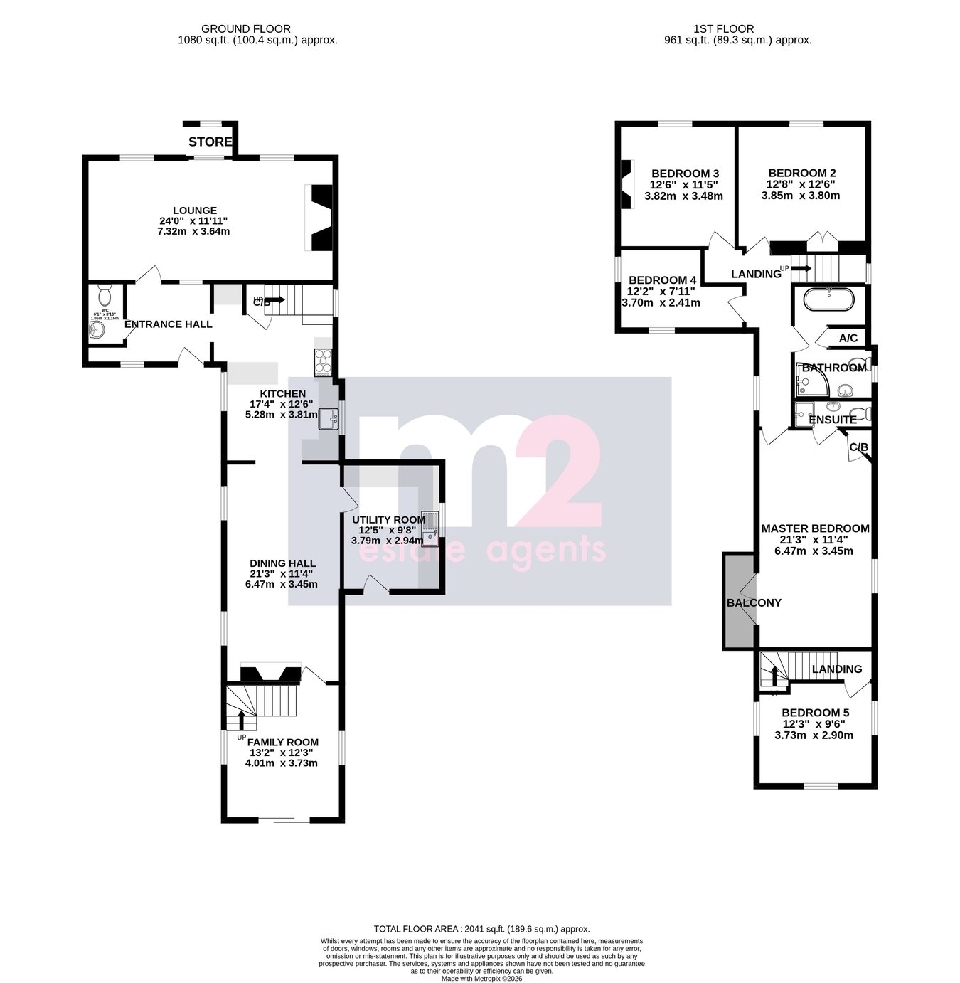 Bentre Millhouse, Monmouth floorplan