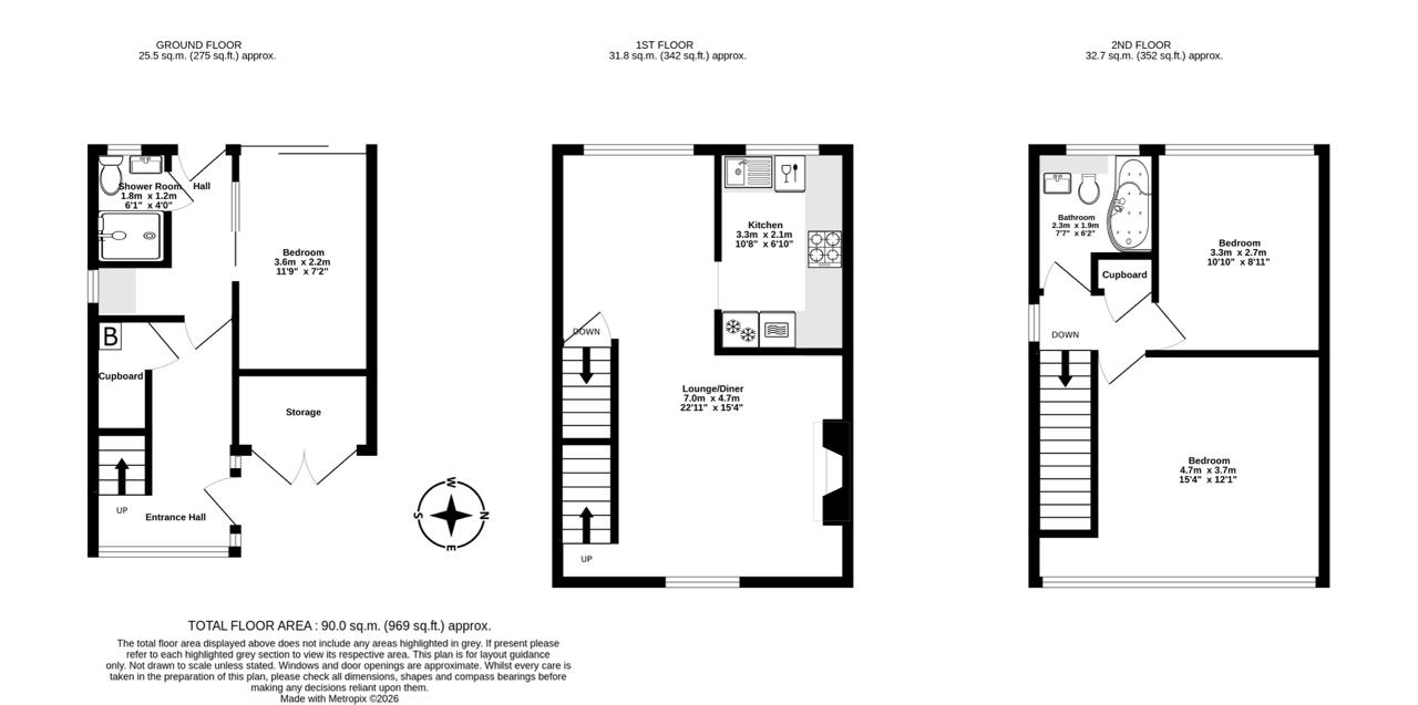 16, Stone Gardens, Broadstairs floorplan