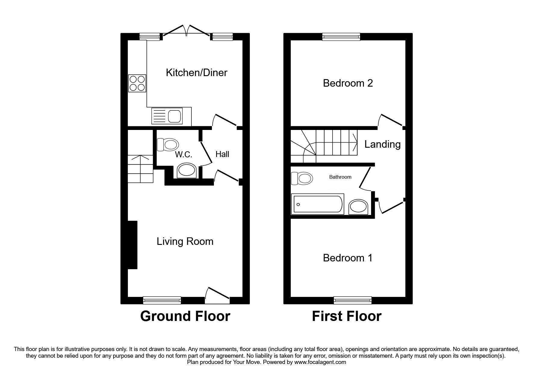 36, Kirkland Fold, Cumbria floorplan