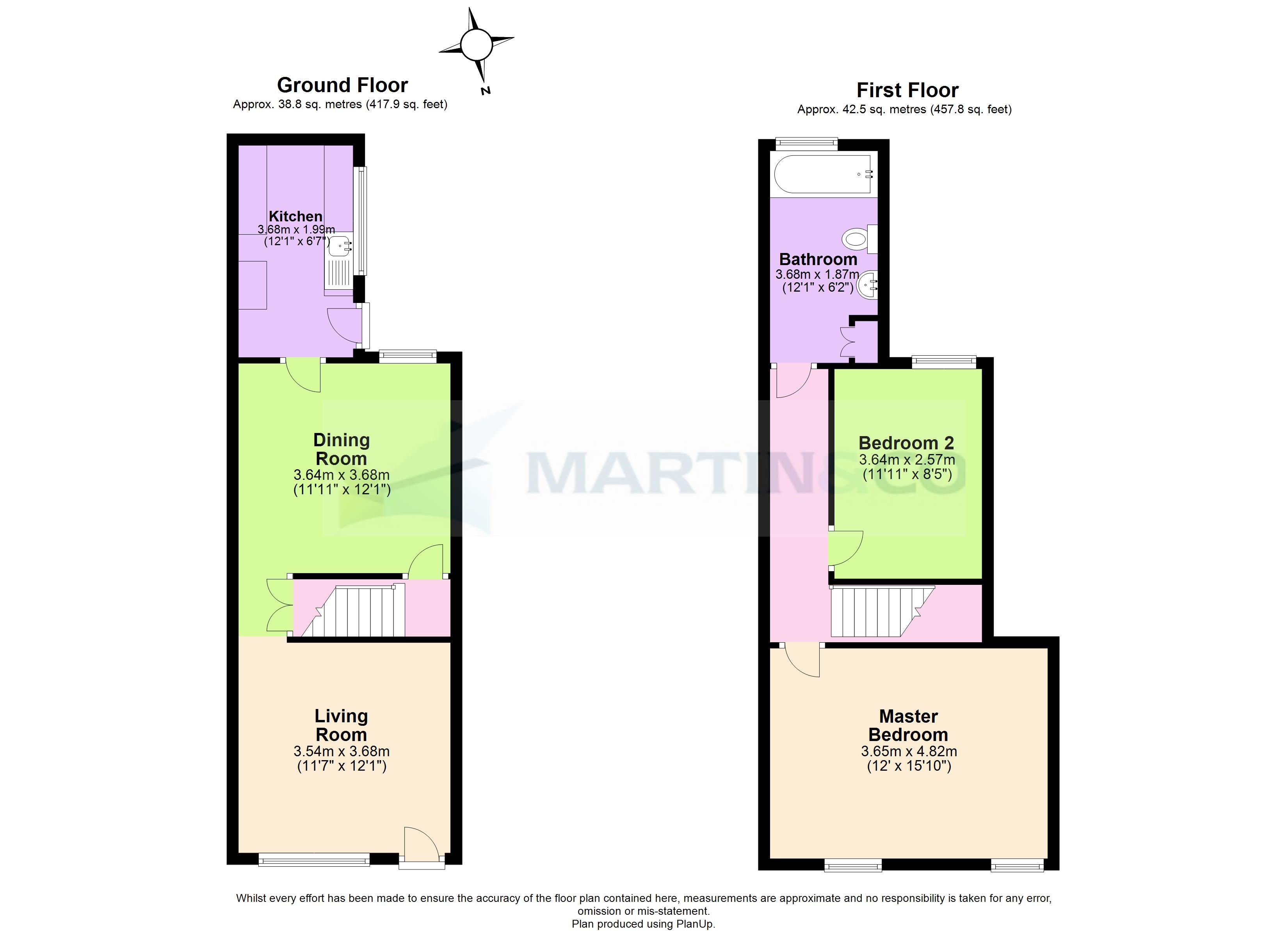 210, Gateford Road, Worksop floorplan