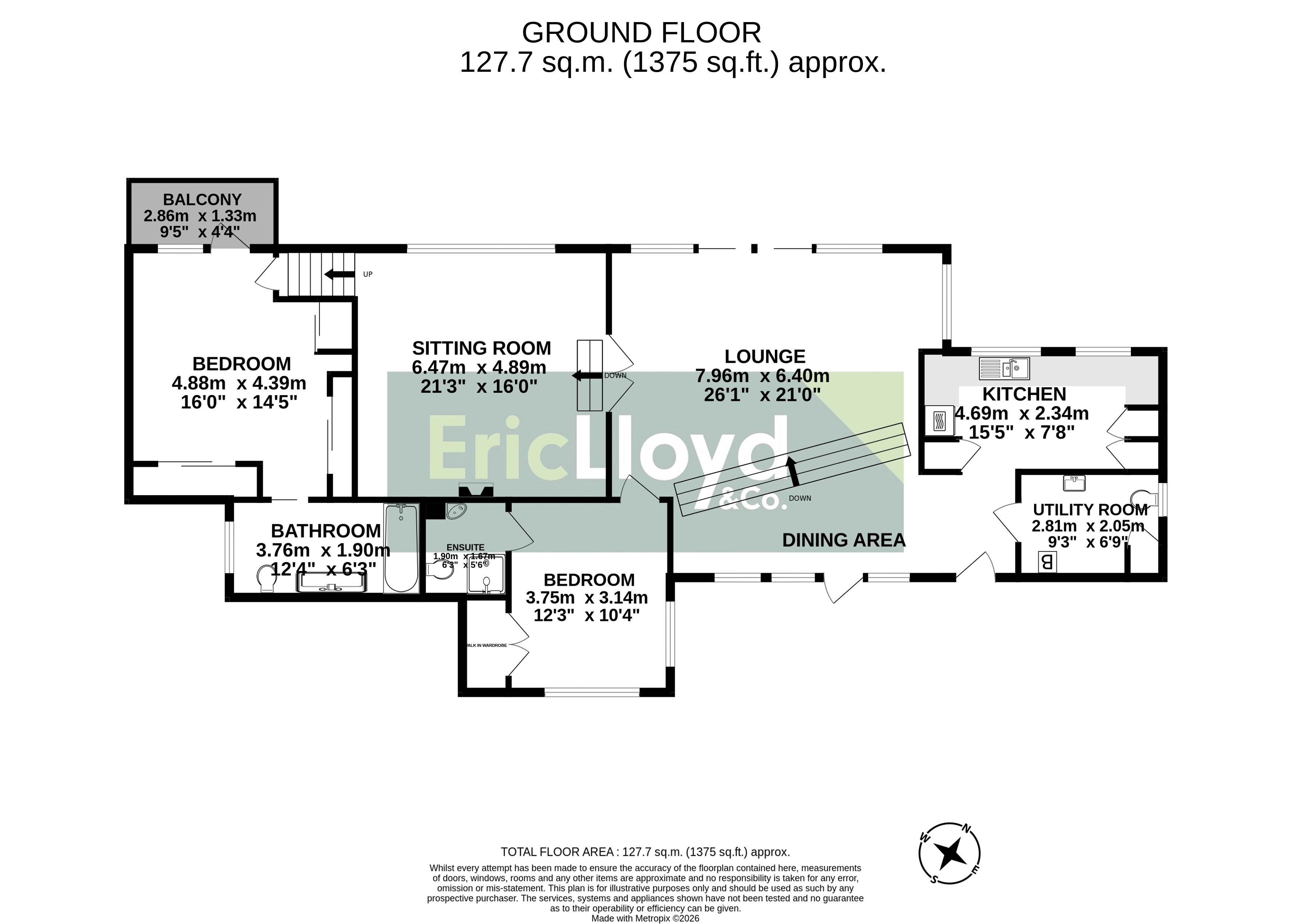 "Quarry House", Heath Road, Brixham floorplan