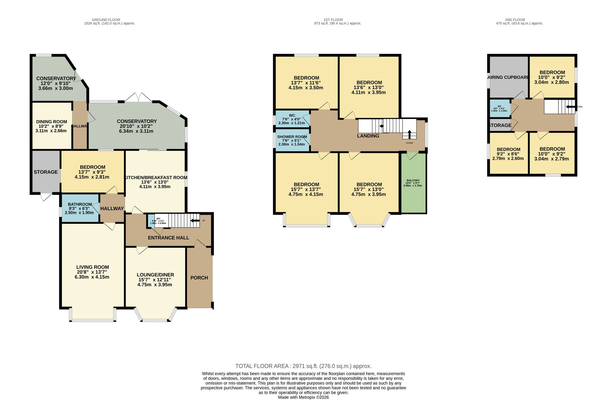 44 Richmond Park Road, Bournemouth floorplan