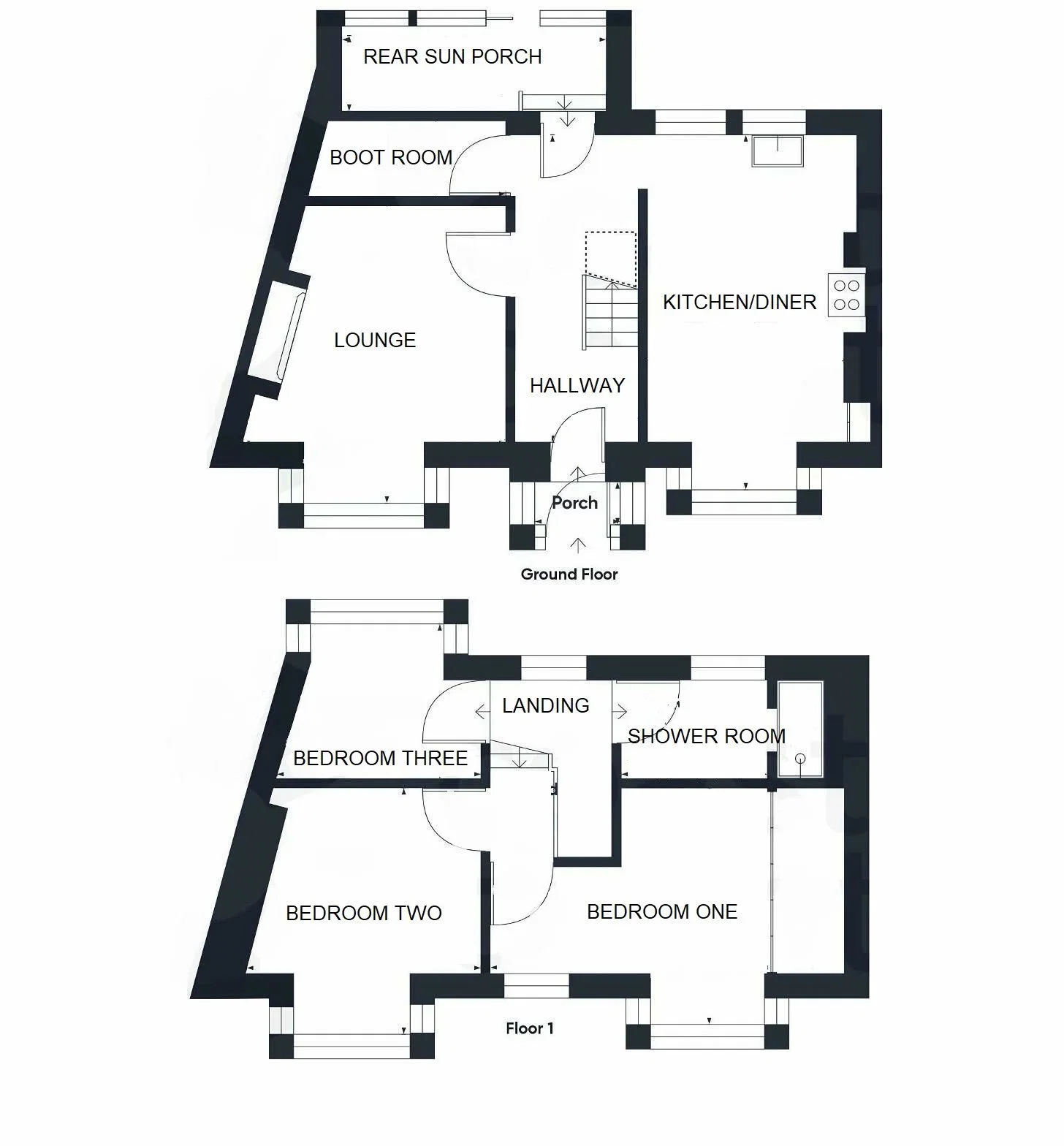 45, Thurlow Road, Torquay floorplan