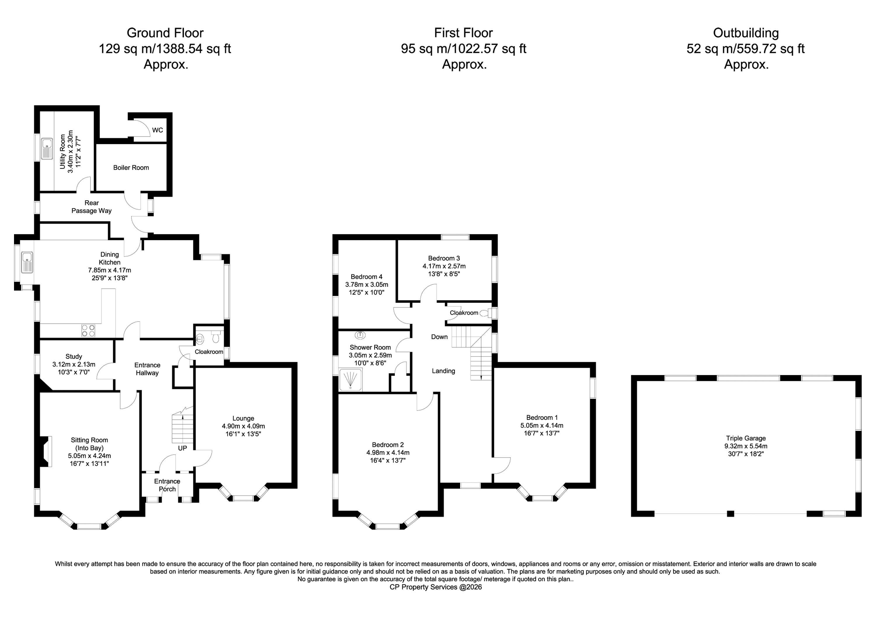 Corwen, Walkerith Road, Gainsborough floorplan