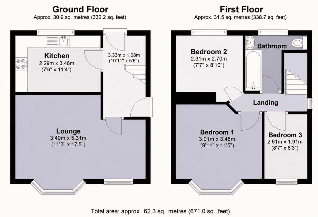 50, Hopedale Rd, Sheffield floorplan