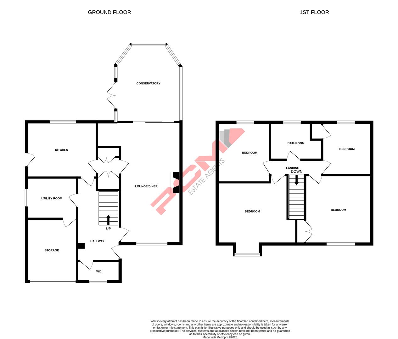 21, Fletcher Avenue, St. Leonards-On-Sea floorplan