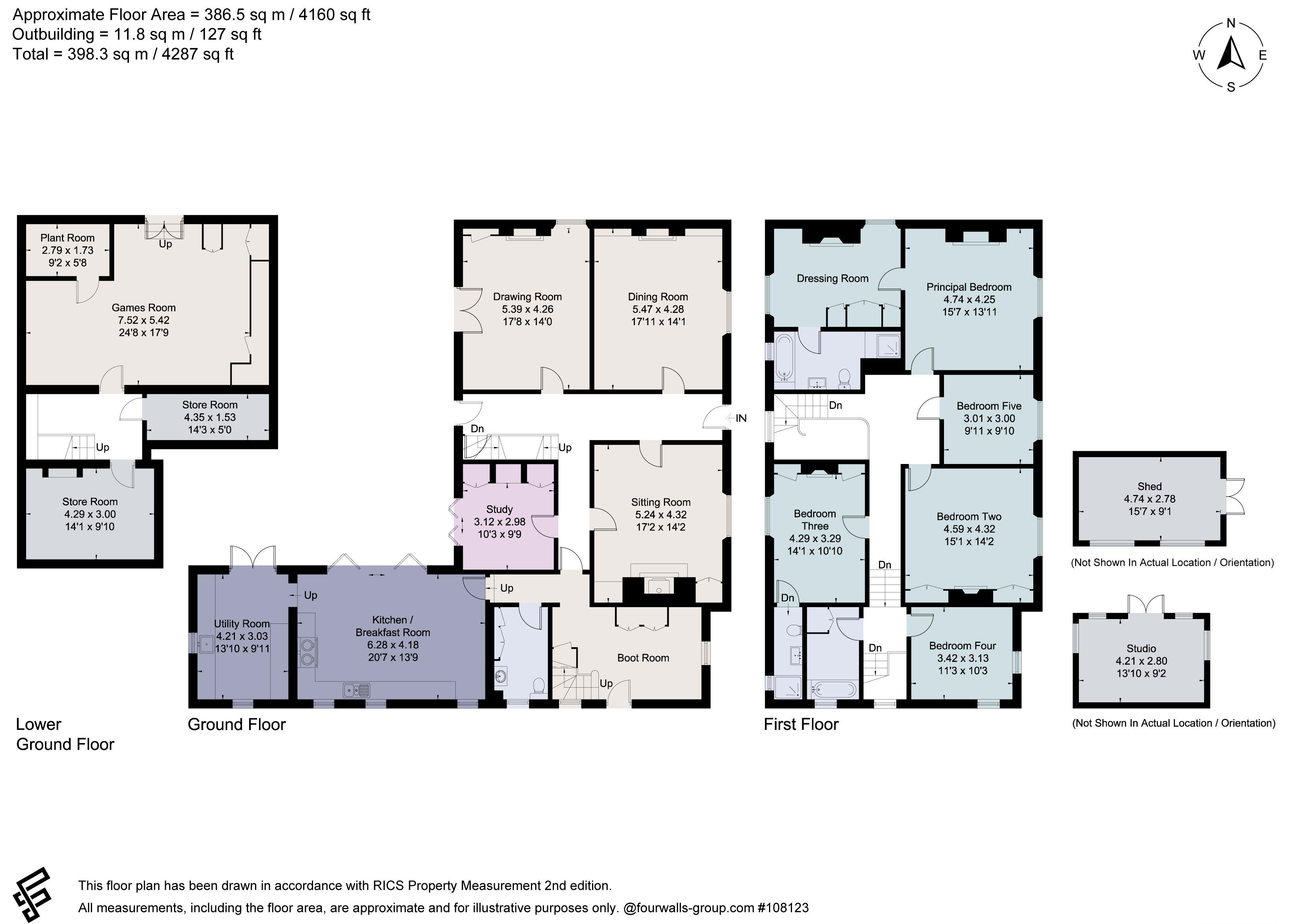 The Old Hall,, High Street, Royston floorplan