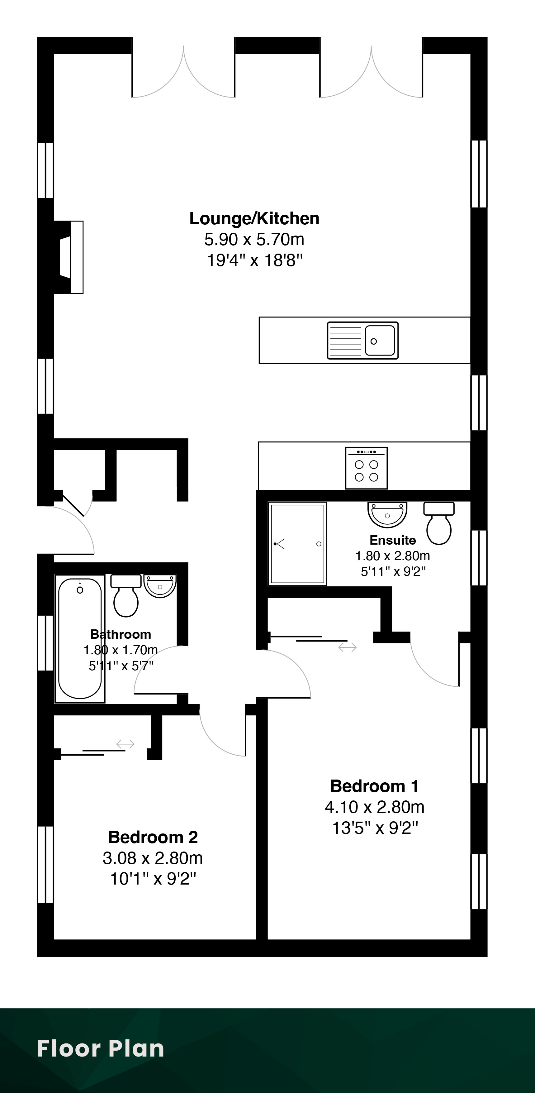 Loch Ness Lodge Retreat, Fort Augustus floorplan