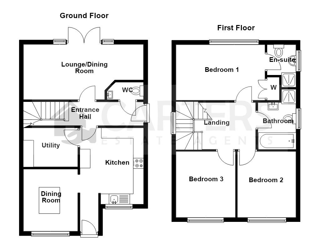 31A, Woodhouse Lane, Biddulph floorplan