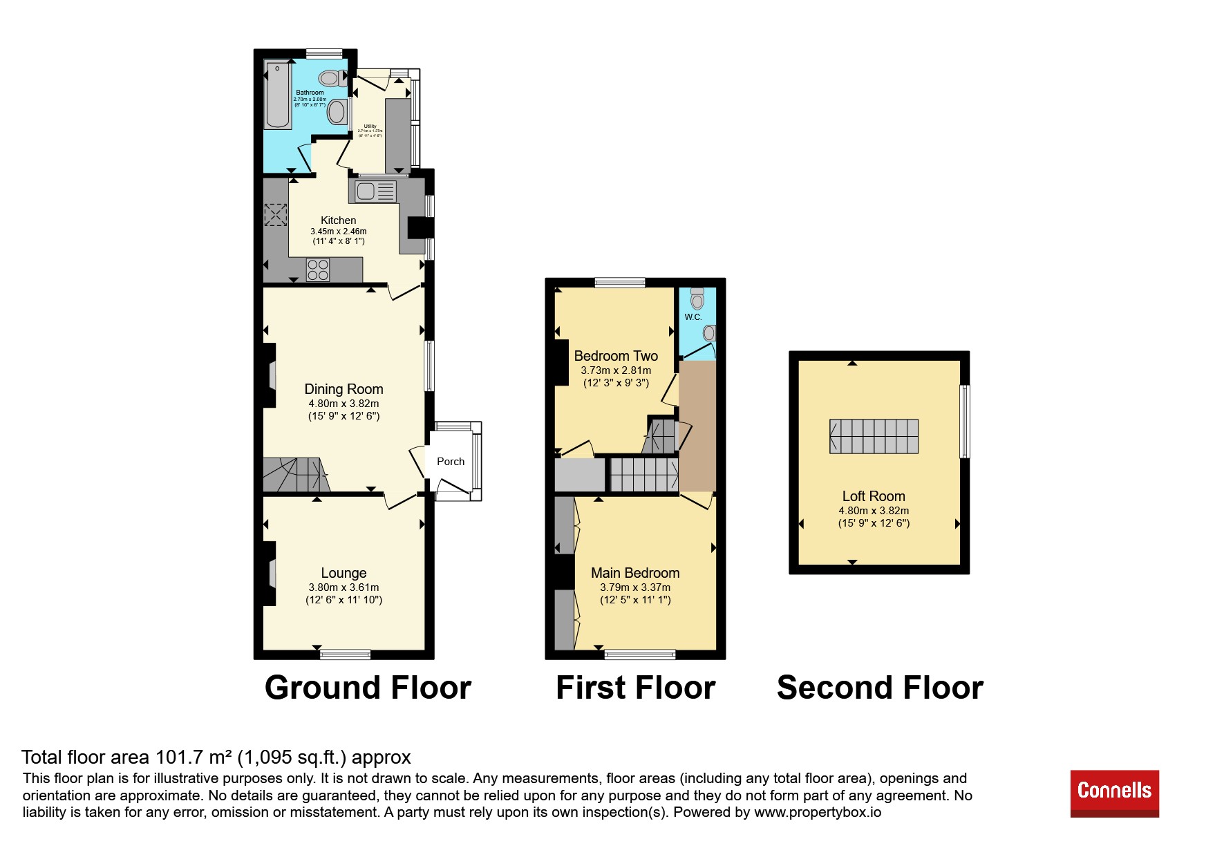 69, Regent Street, Leicester floorplan