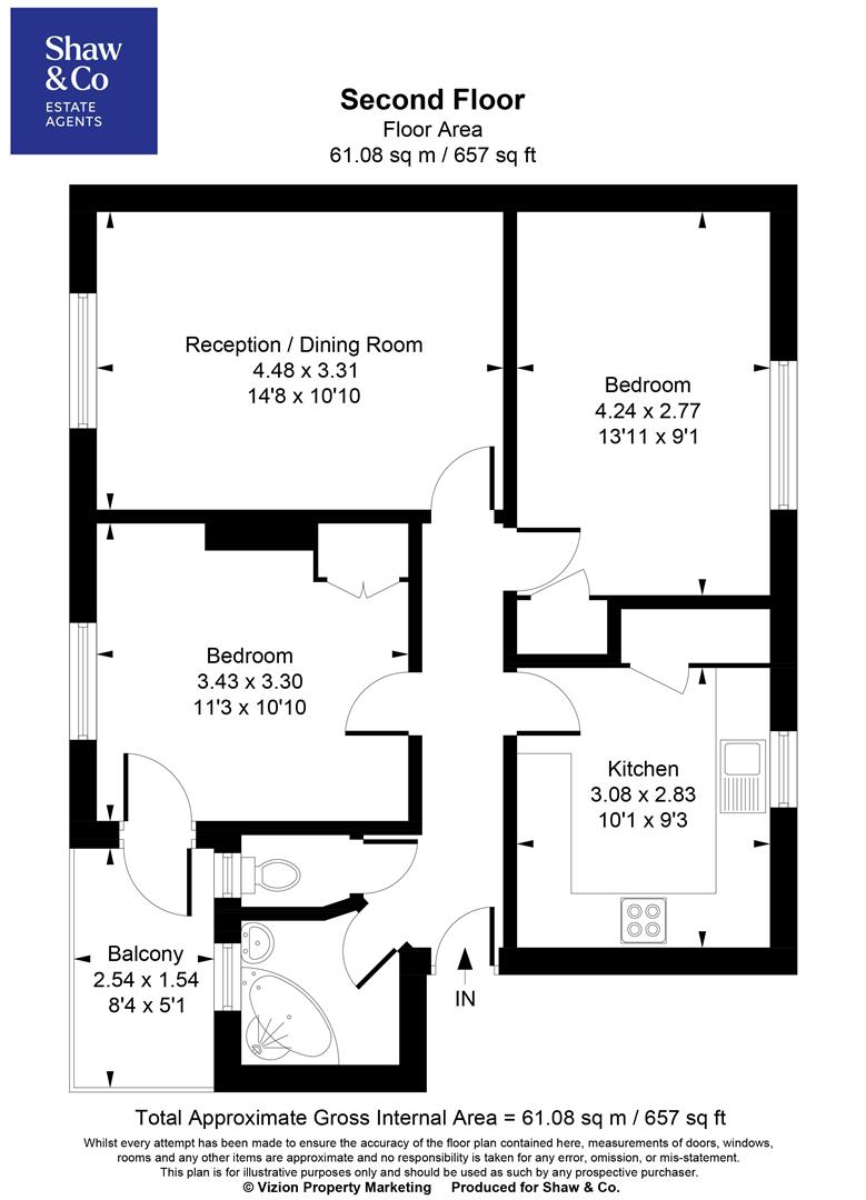 Johnson Road, Hounslow floorplan
