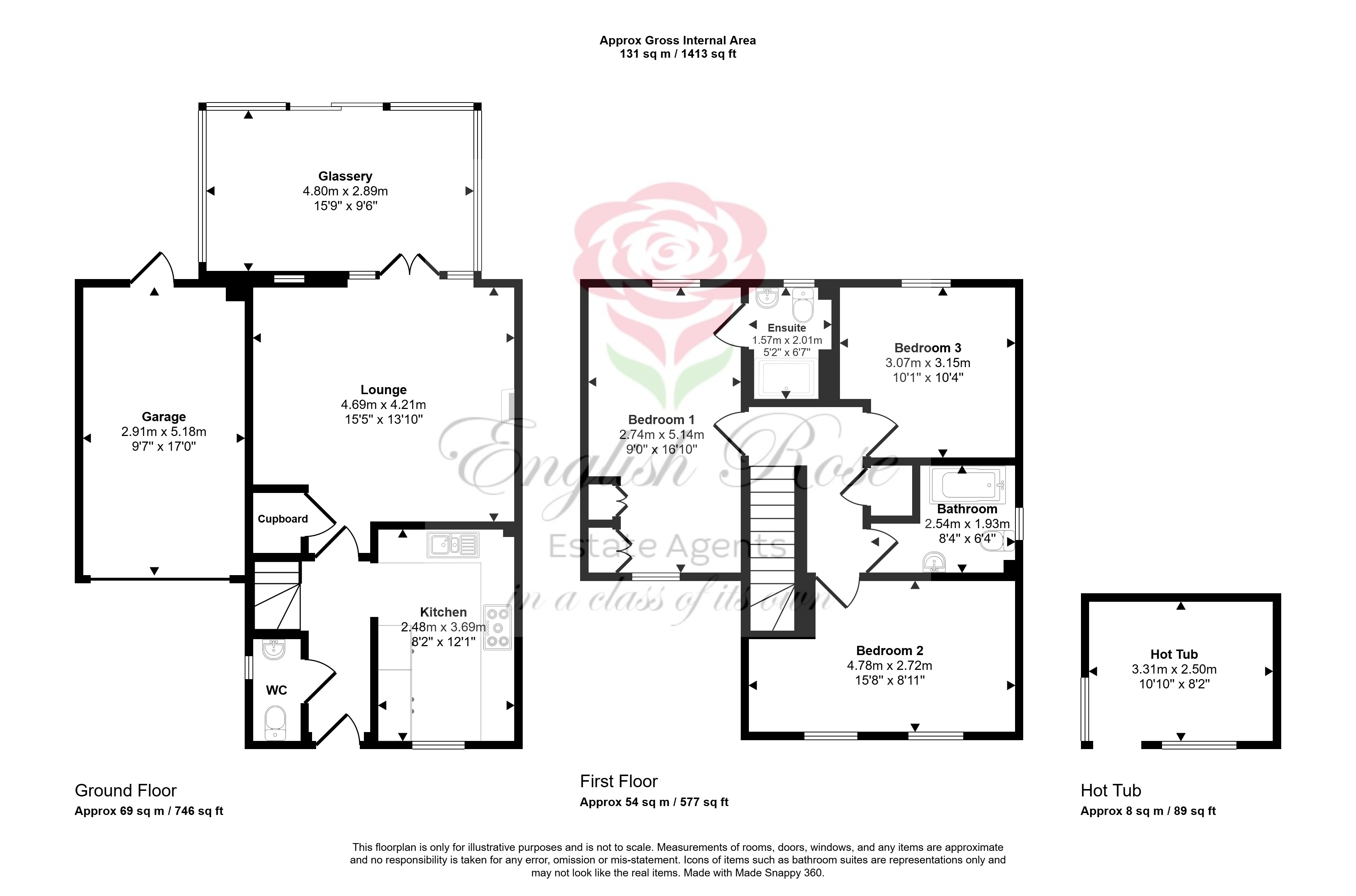 14, Sunstone Grove, Sutton In Ashfield floorplan