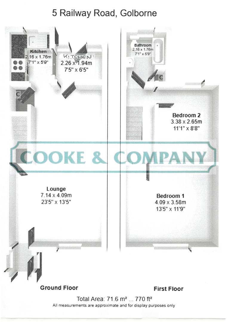 5, Railway Road, Golborne floorplan