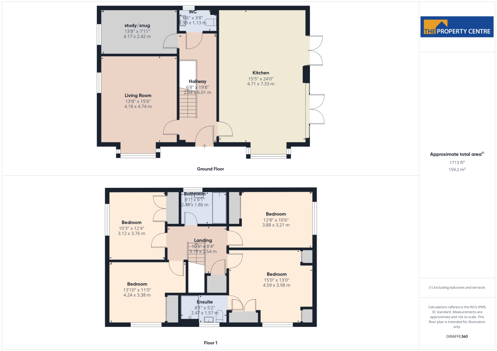 5, Bridge Field Court, Gloucestershire floorplan