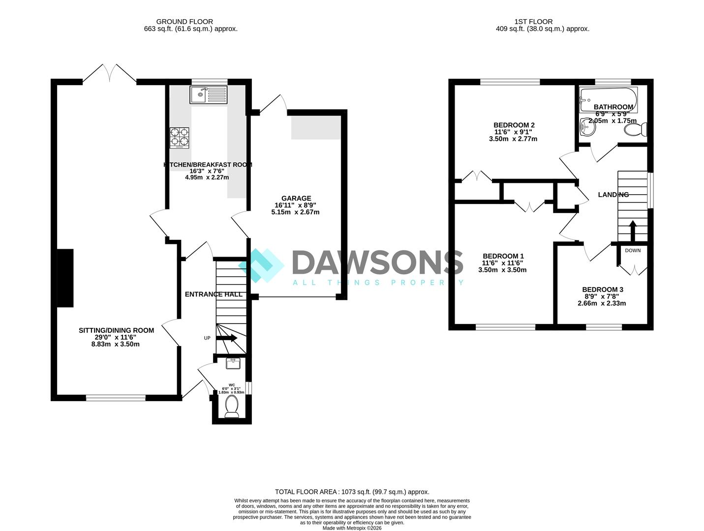 11, Clos Cefn Brith, Llanelli floorplan