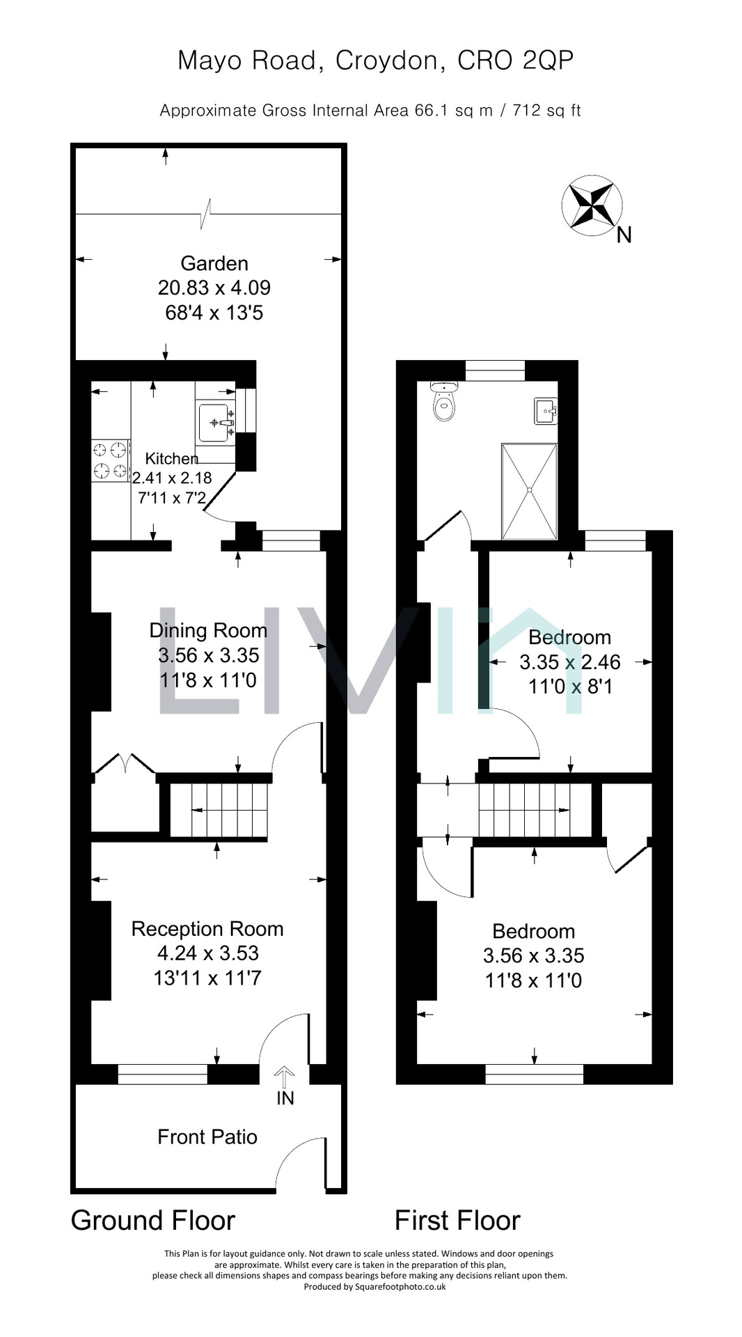 29 Mayo Road, Croydon floorplan
