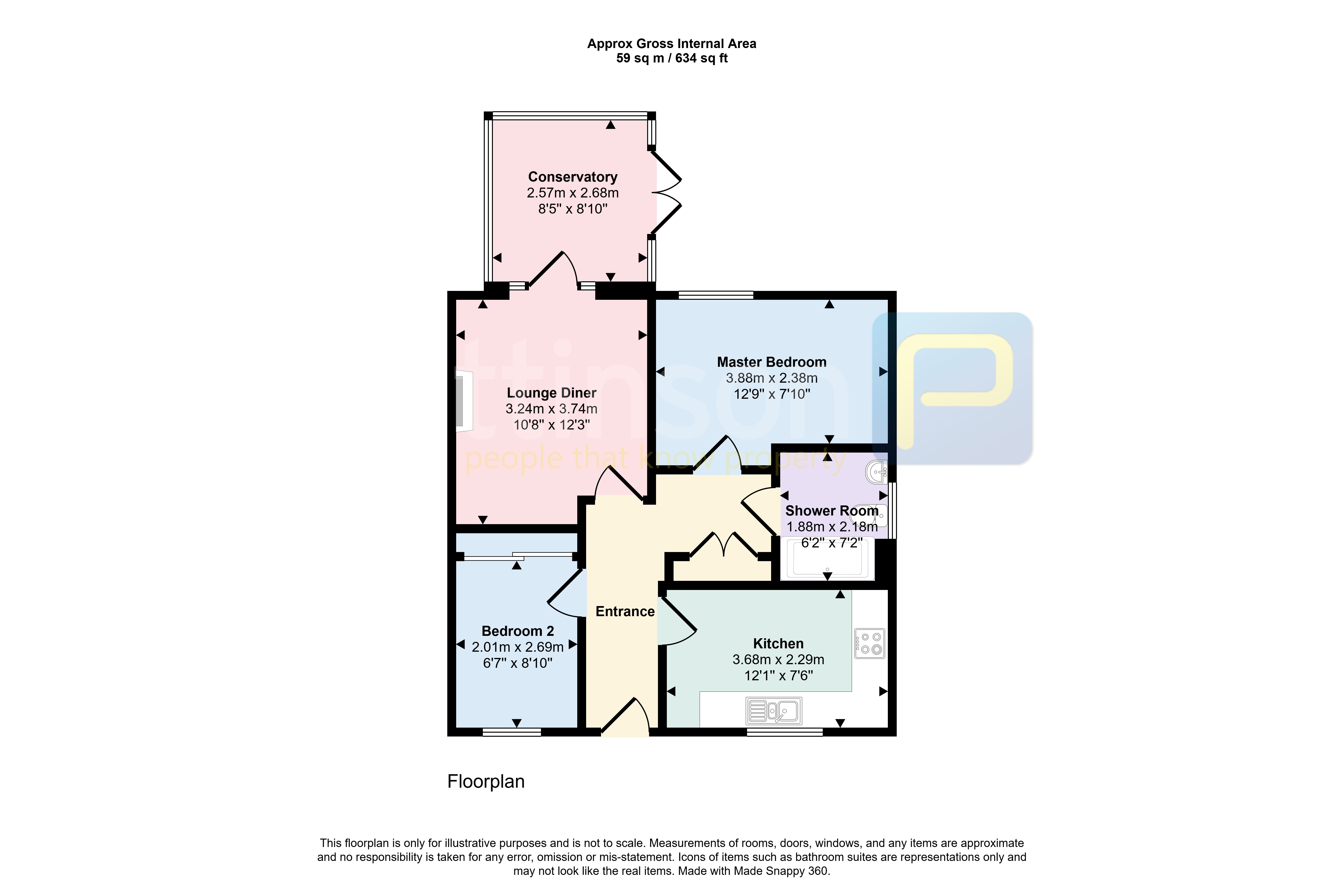 3, Lavender Grove, Jarrow floorplan