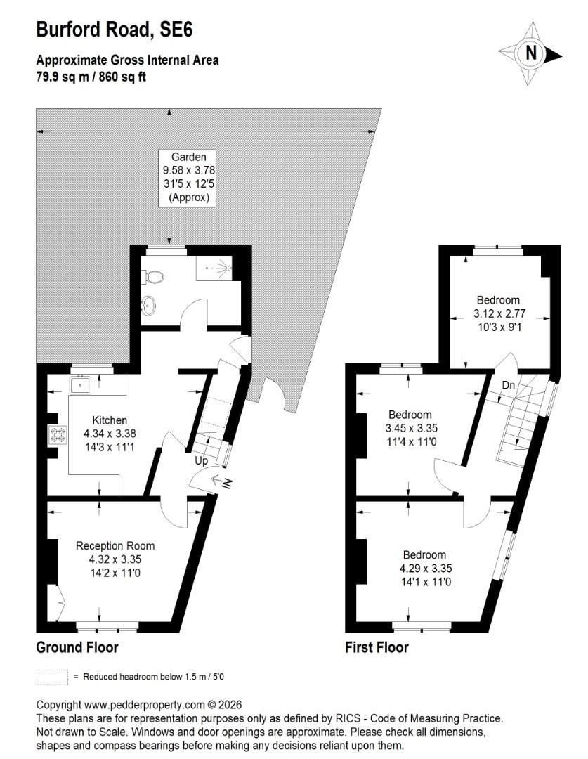 38, Burford Road, London floorplan