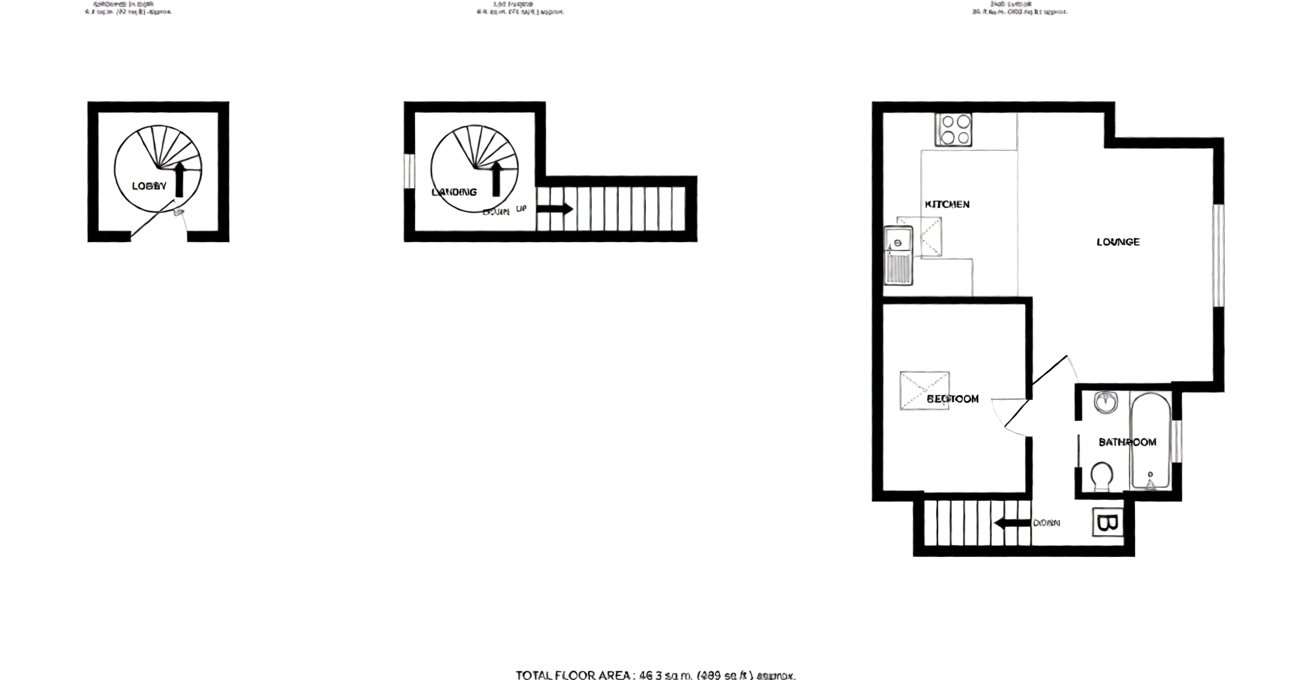 99B,, Kensington Road, Essex floorplan