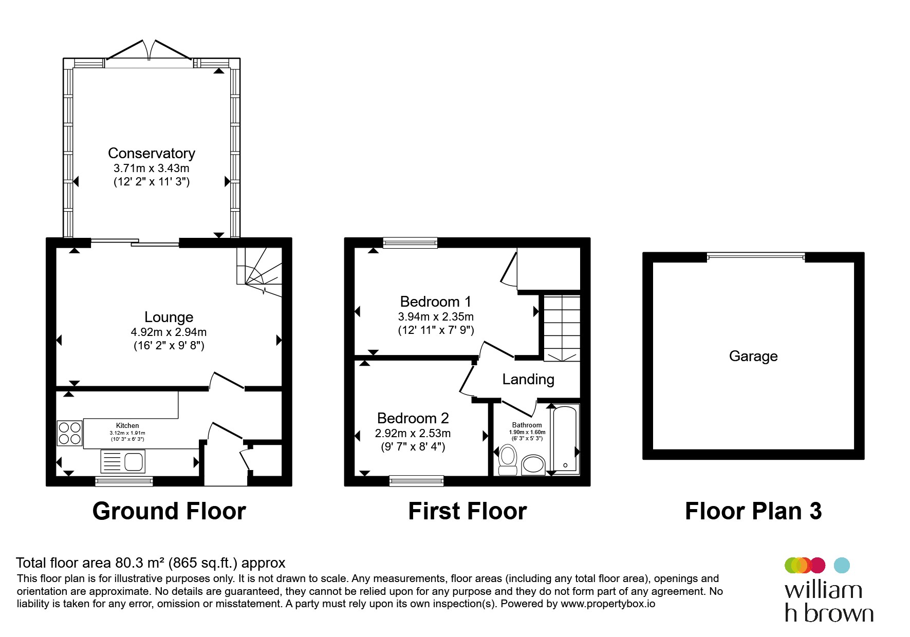 8, Thicket Drive, Rotherham floorplan