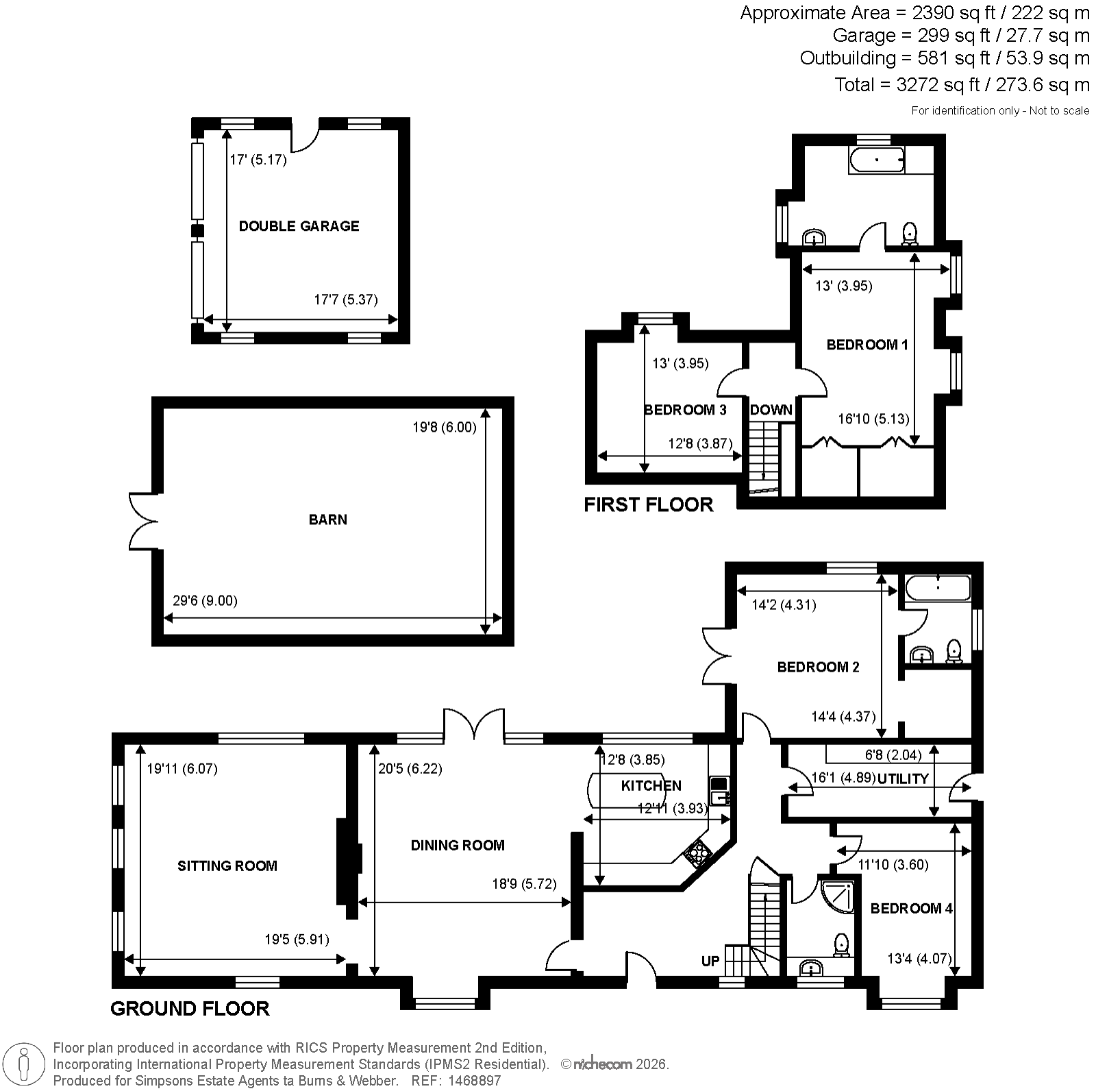 Wyldwood,, Fern Lane, Walliswood floorplan