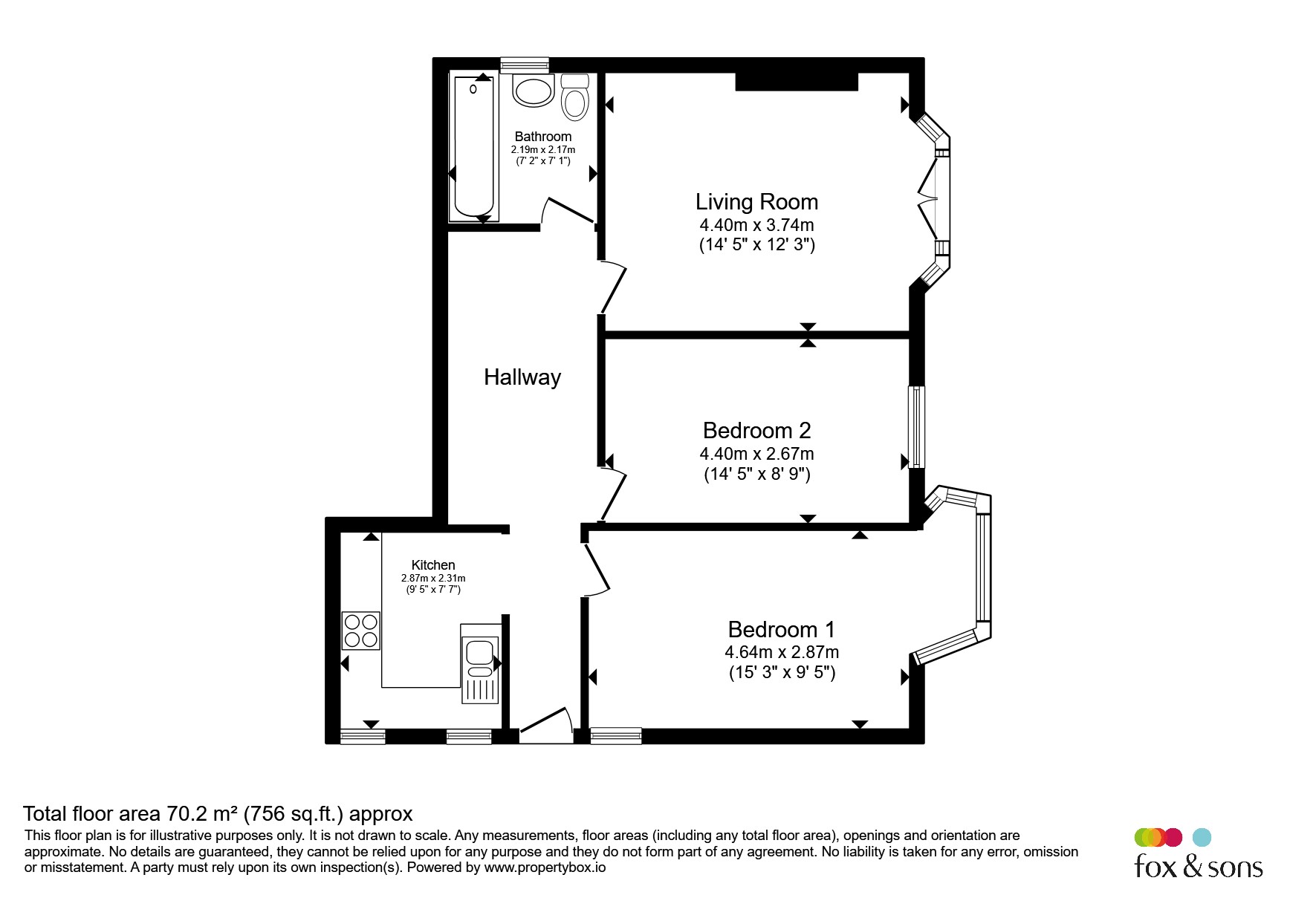 Basement Flat 1, 2, Brittany Road, St. Leonards-On-Sea floorplan