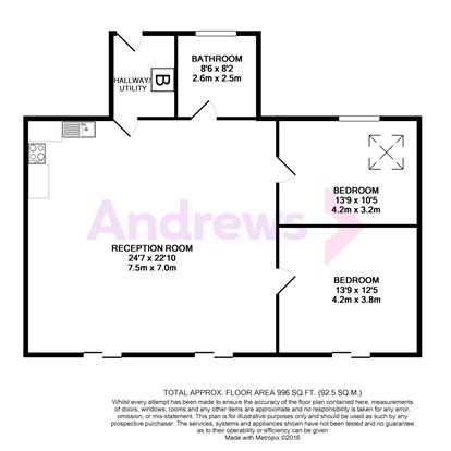 2 Bedrooms Semi-detached bungalow to rent in Waterside, Lake Lane, Frampton On Severn, Gloucester GL2