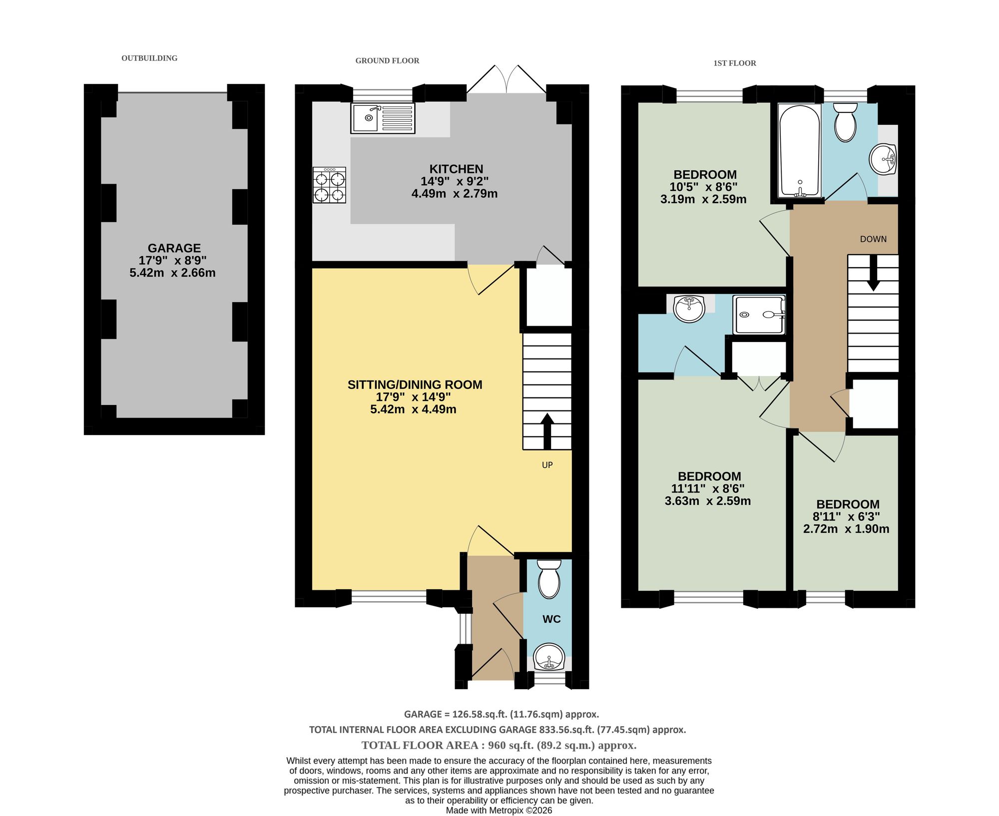 113a Blackamoor Lane, Maidenhead floorplan