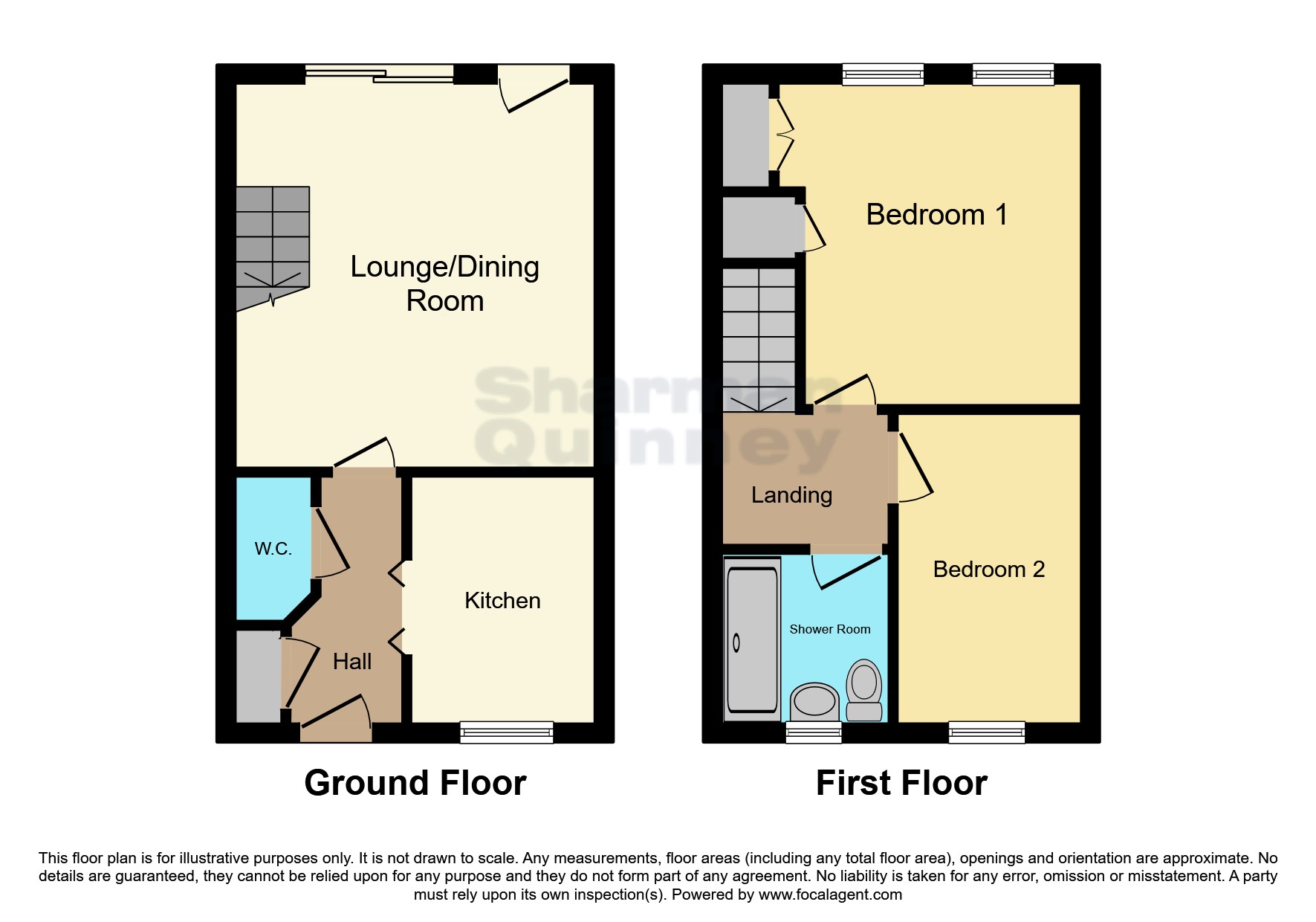 54, Heron Way, March floorplan