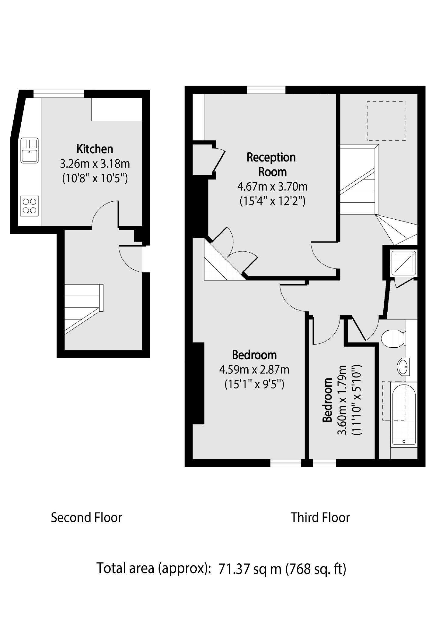 Hornsey Rise Gardens, London N19, 2 bedroom flat for sale 64172879 PrimeLocation