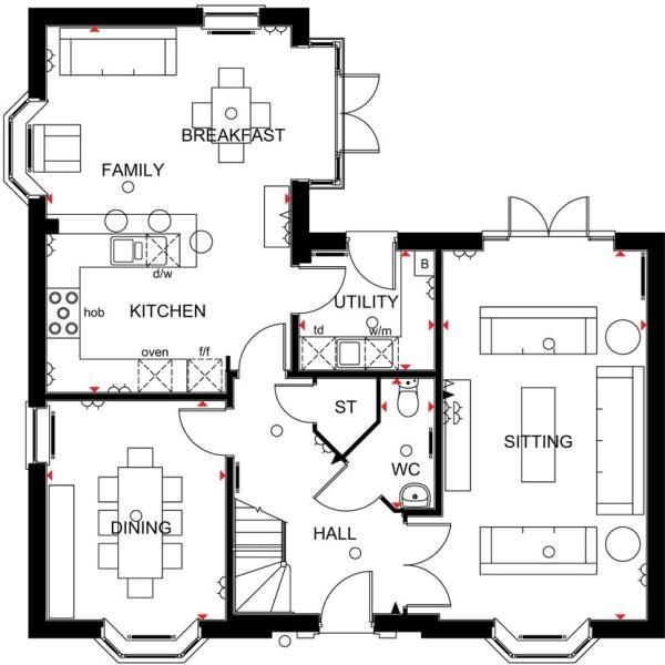 5 Bedrooms Detached house for sale in The Henley, Stapeley Gardens, Stapeley, Nantwich CW5