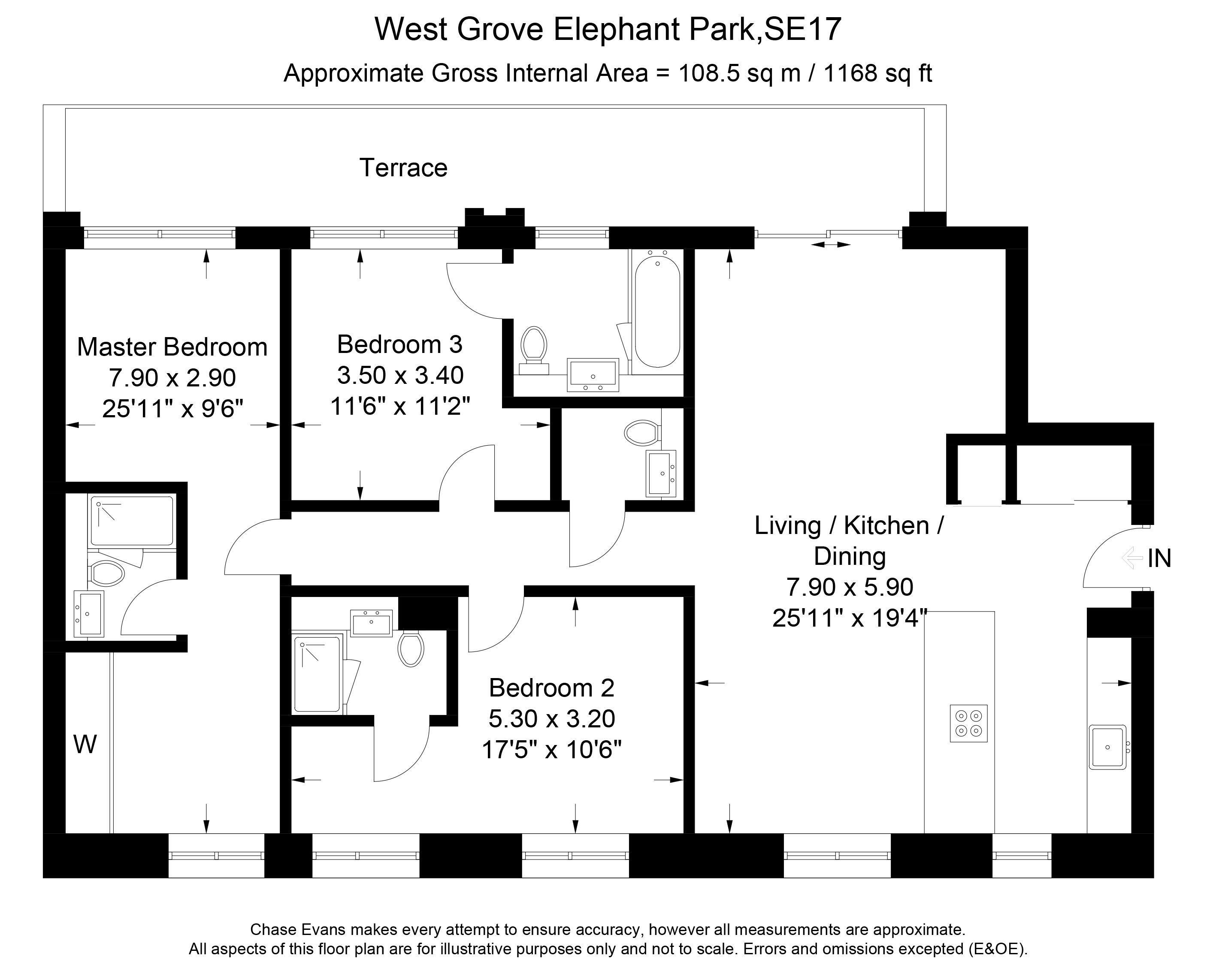 3 Bedrooms Flat to rent in Highwood Garden, Elephant Park, Elephant & Castle SE1