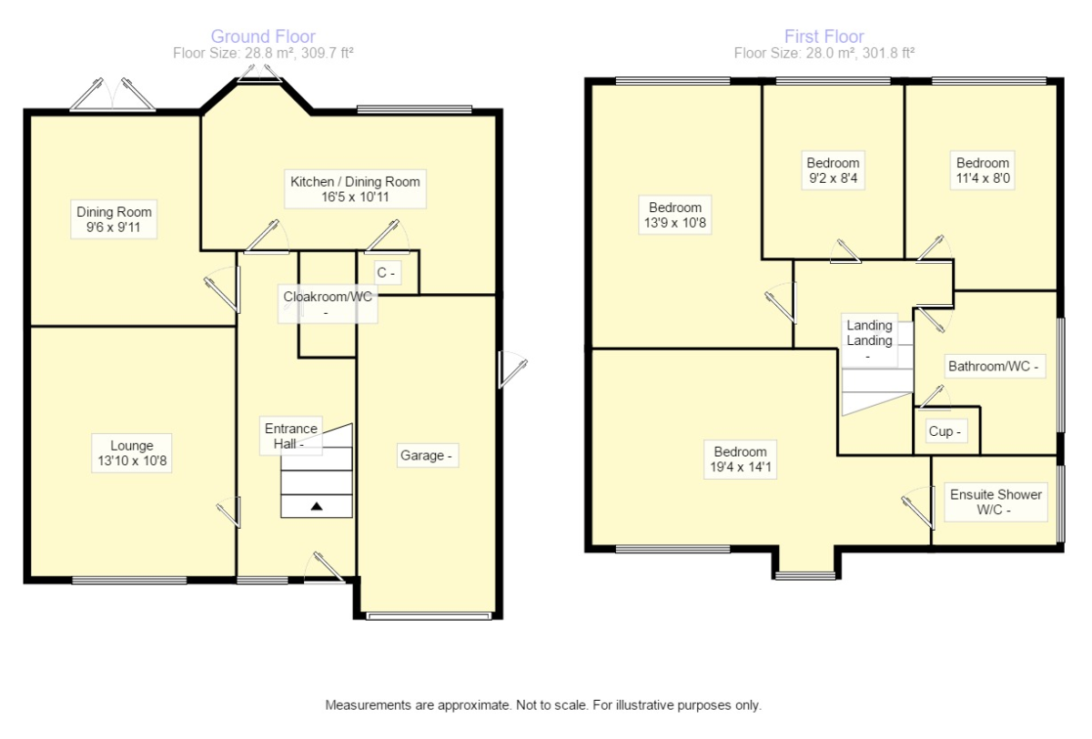 8, Fieldview, Skelmersdale floorplan
