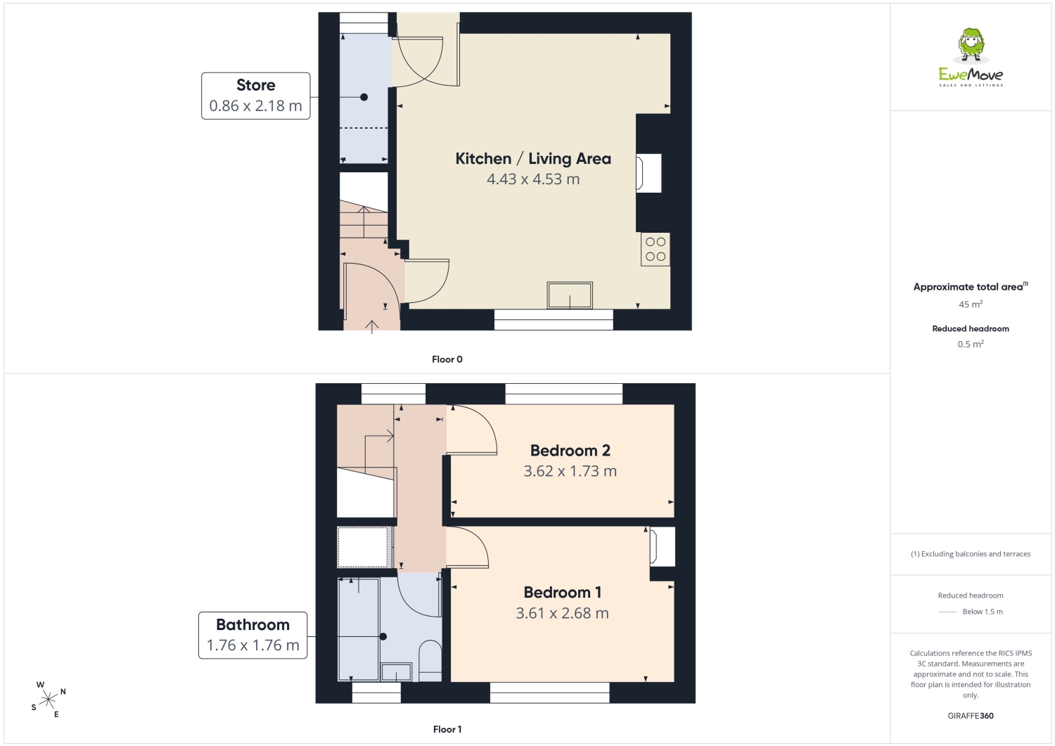 7, Nowells Yard, Dewsbury floorplan