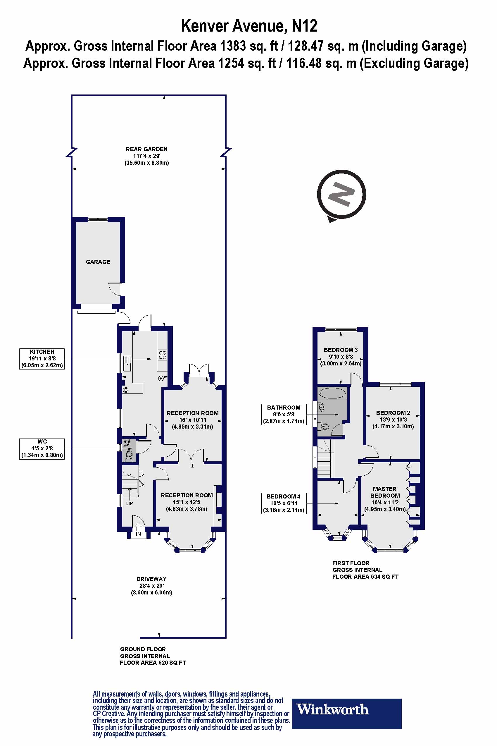 30, Kenver Avenue, North Finchley floorplan