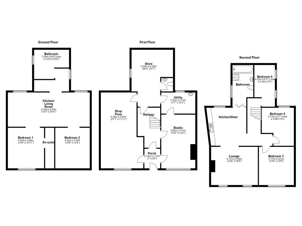 36, Park Road, Chorley floorplan